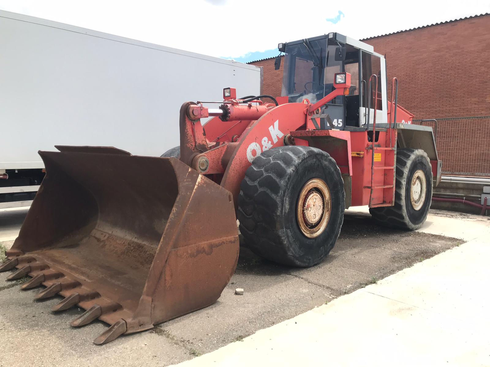 Pala cargadora O&K