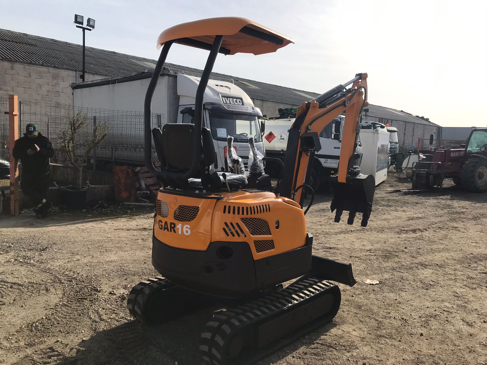 Mini retroexcavadora Garto XN16 - 2021 - Imagen 2