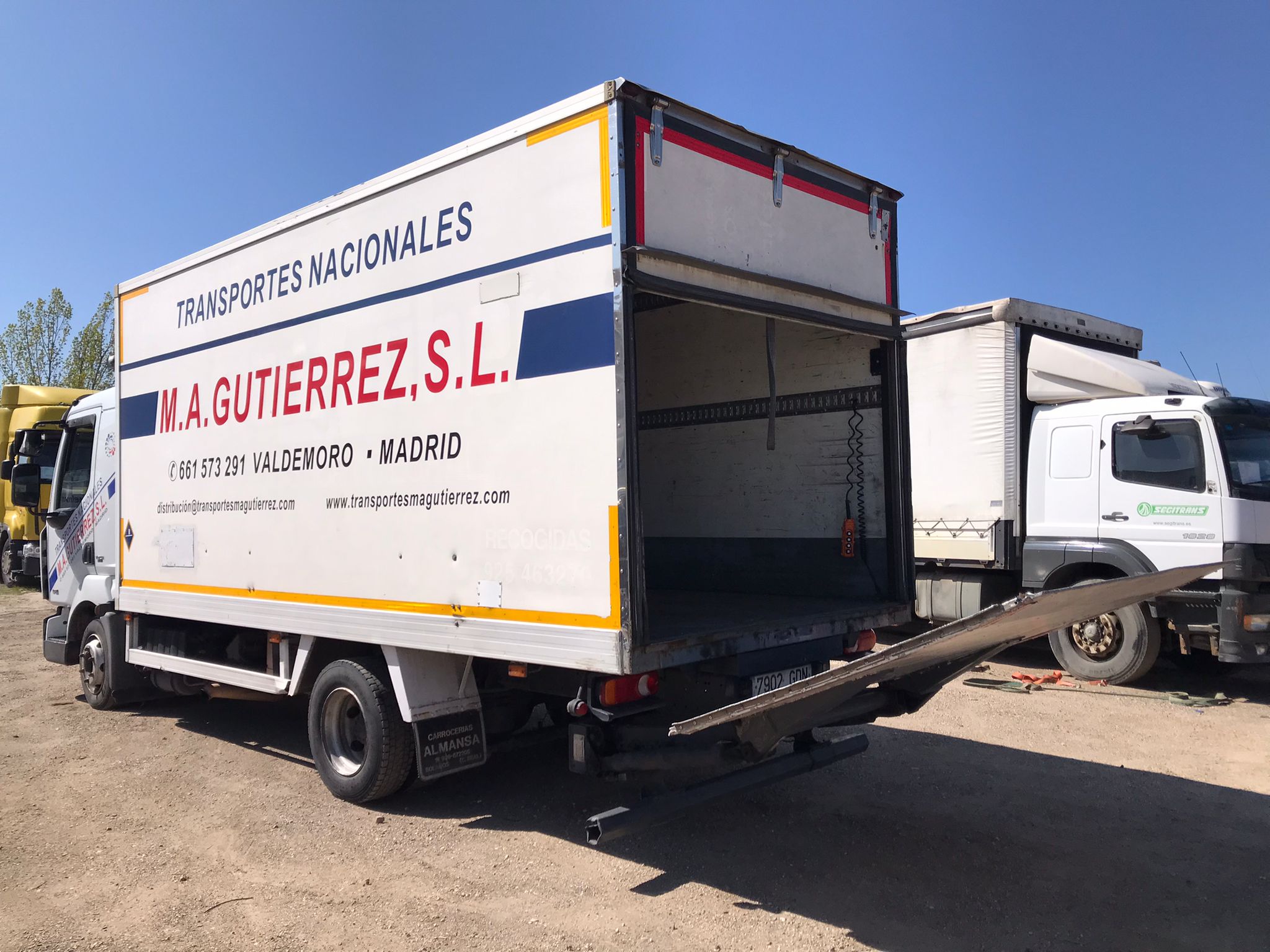 x- VENDIDO - Renault Midlum 190.08 caja cerrada - 2008 - Imagen 5