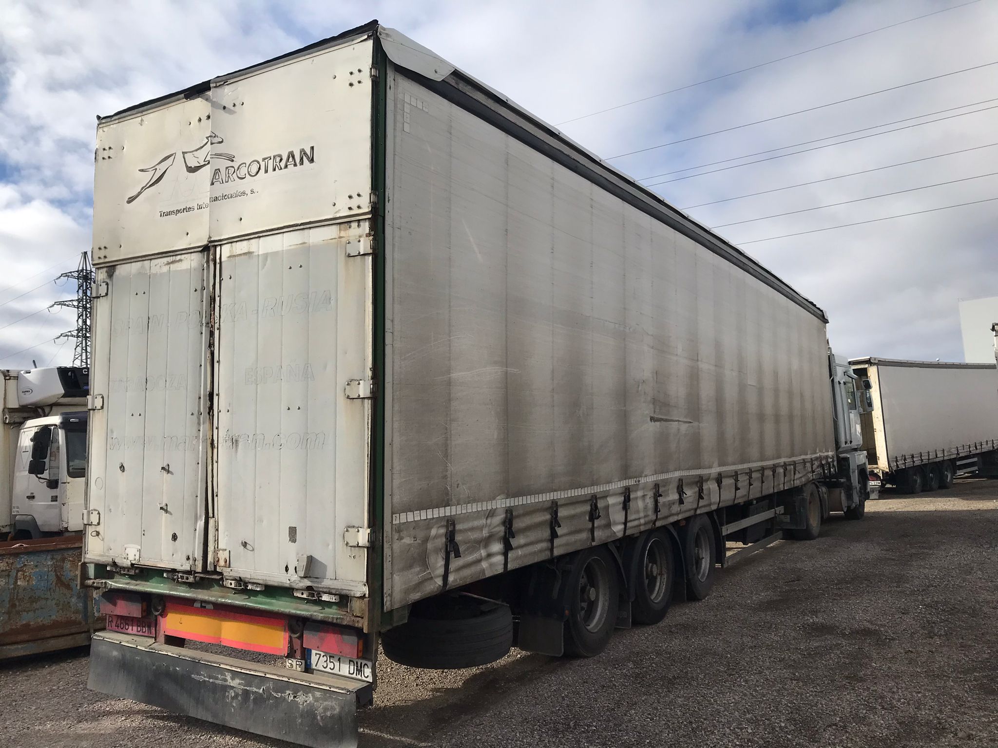 x- VENDIDO - Semirremolque tauliner Lecitrailer Año 2005 - Imagen 3