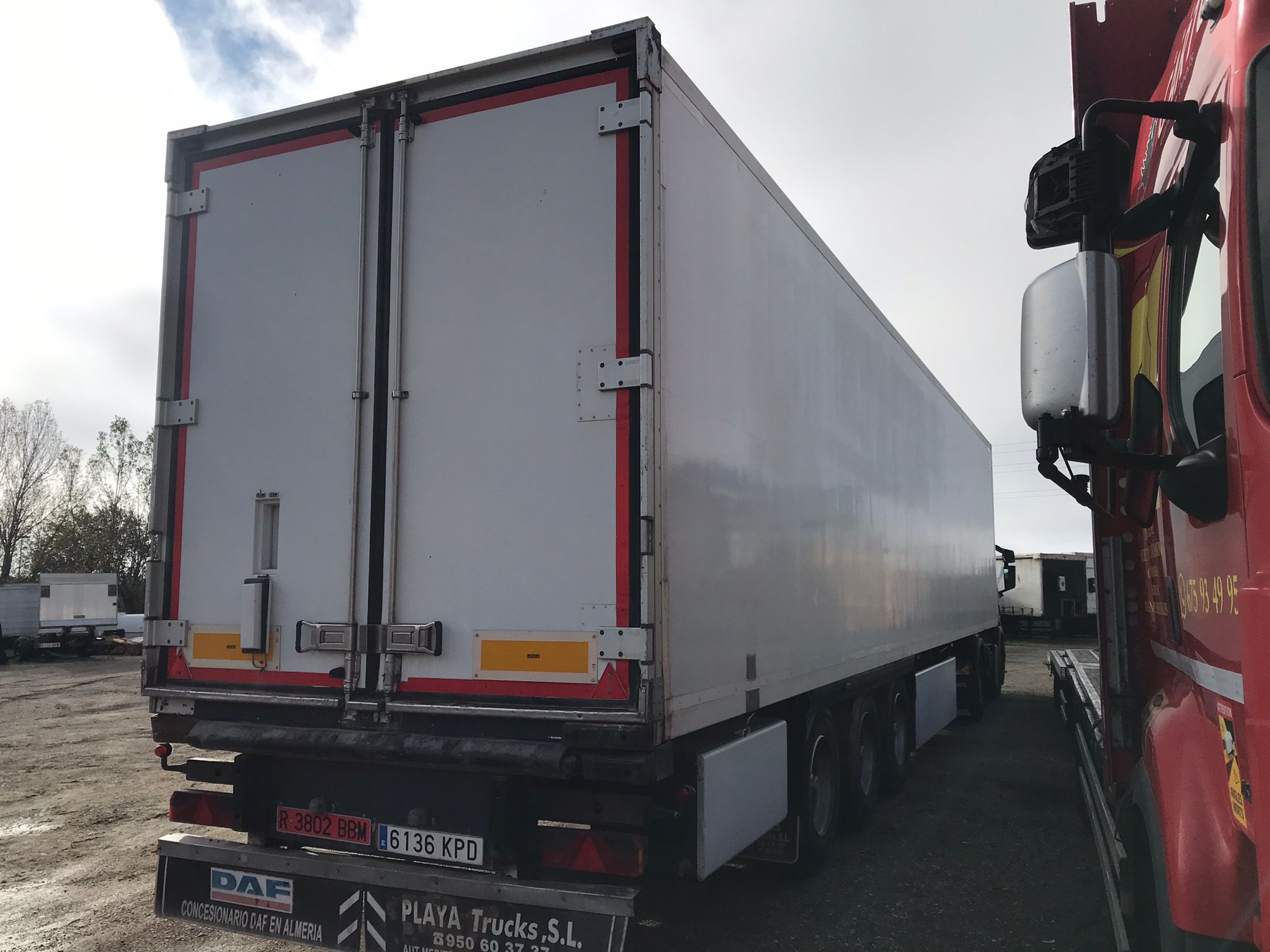 x- VENDIDO - Semirremolque frigorífico Mirofret Año 2003 - Imagen 3