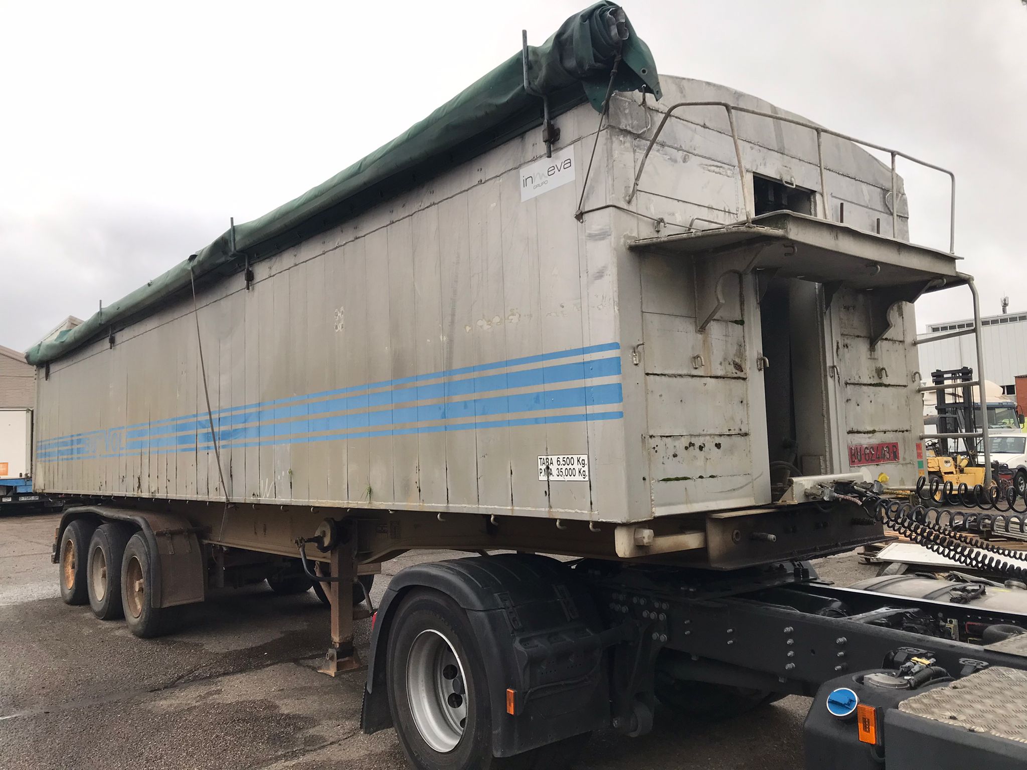 Bañera basculante de aluminio Lecitrailer - 1994 - Imagen 2