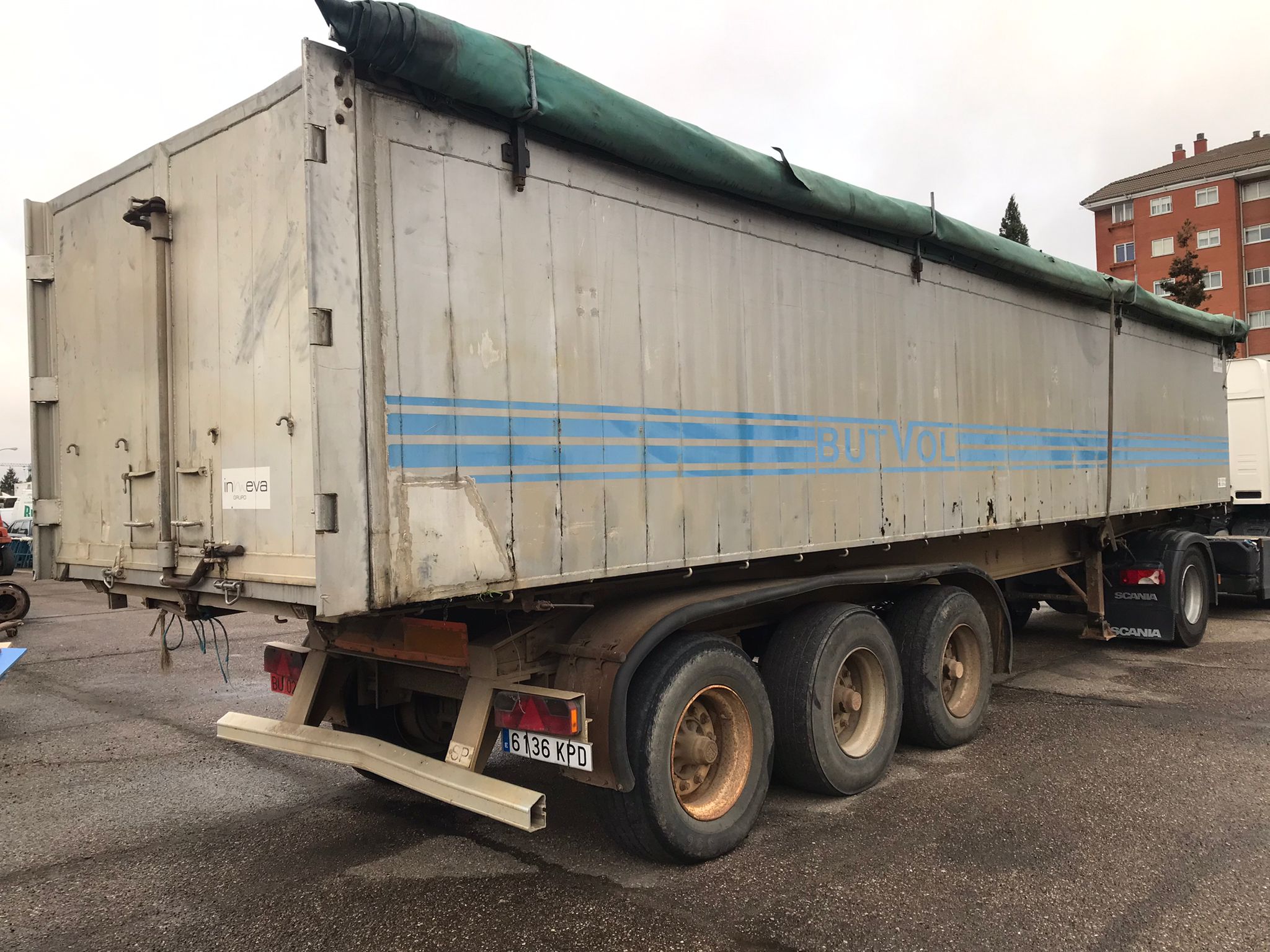 Bañera basculante de aluminio Lecitrailer - 1994 - Imagen 3