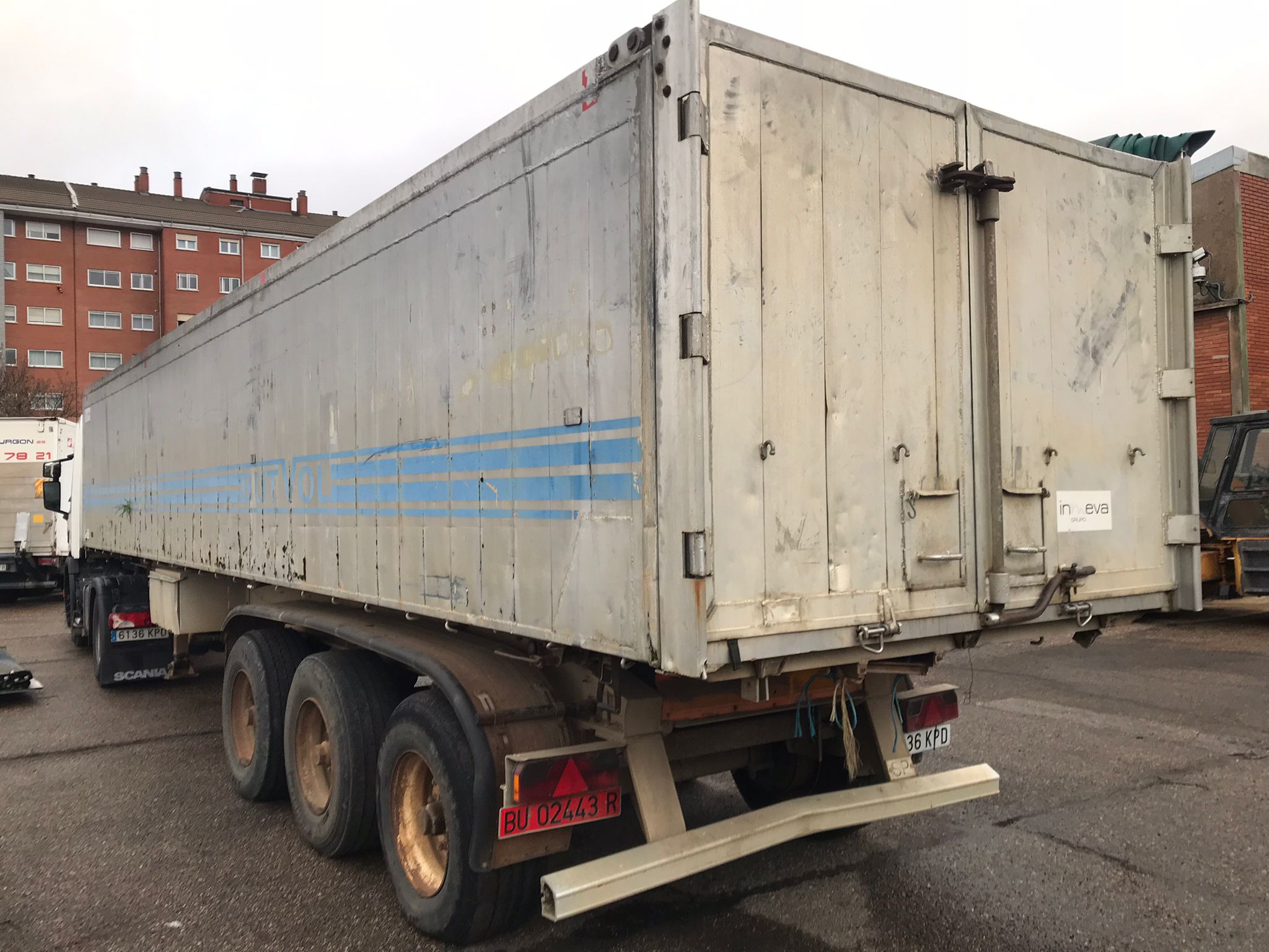 Bañera basculante de aluminio Lecitrailer - 1994 - Imagen 4