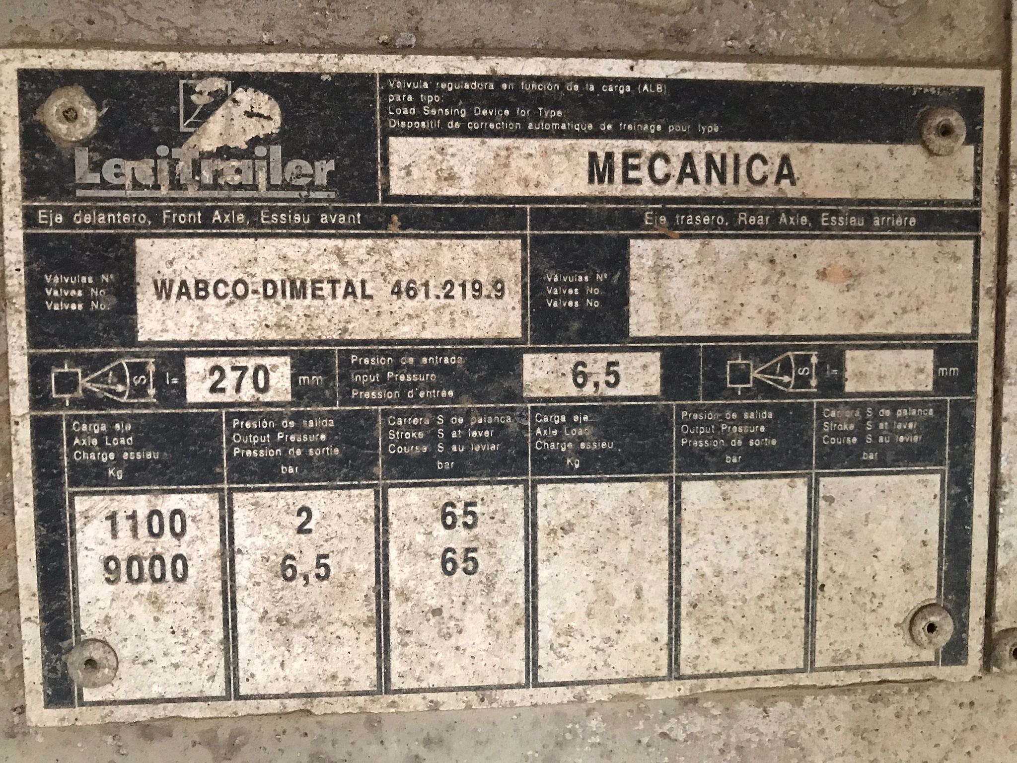 Bañera basculante de aluminio Lecitrailer - 1994 - Imagen 10