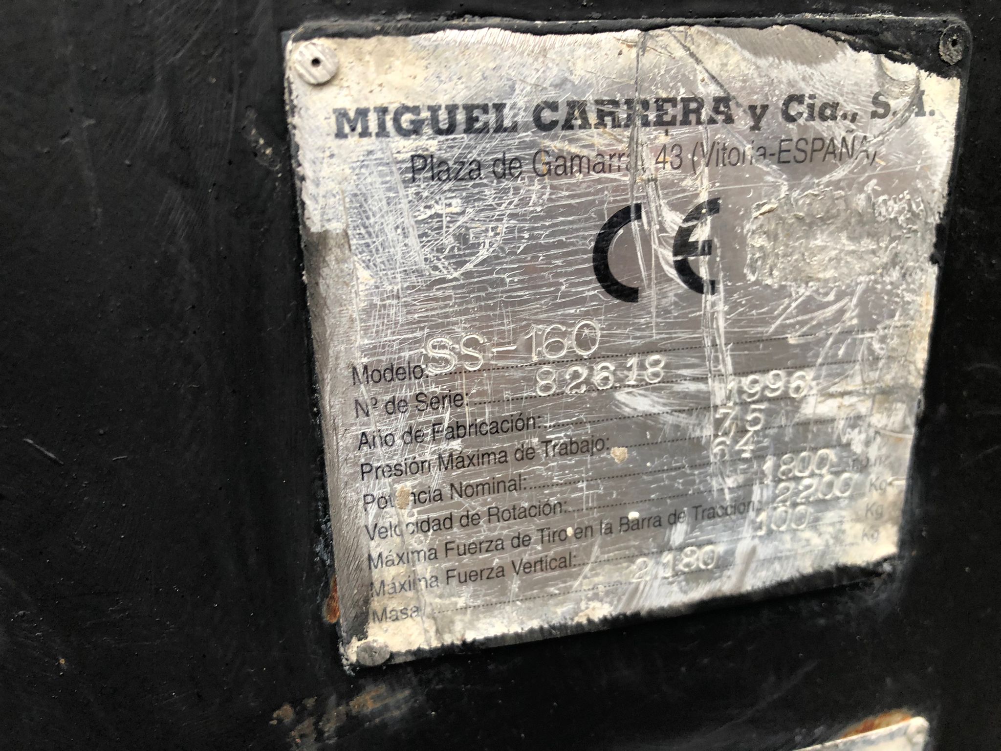 Compresor de aire Betico SS-160 Año 1996 - Imagen 8