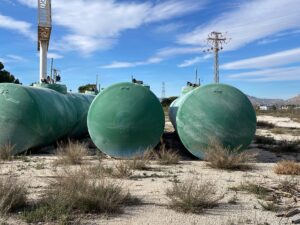 Depósitos de gasoil de doble capa 70.000 litros