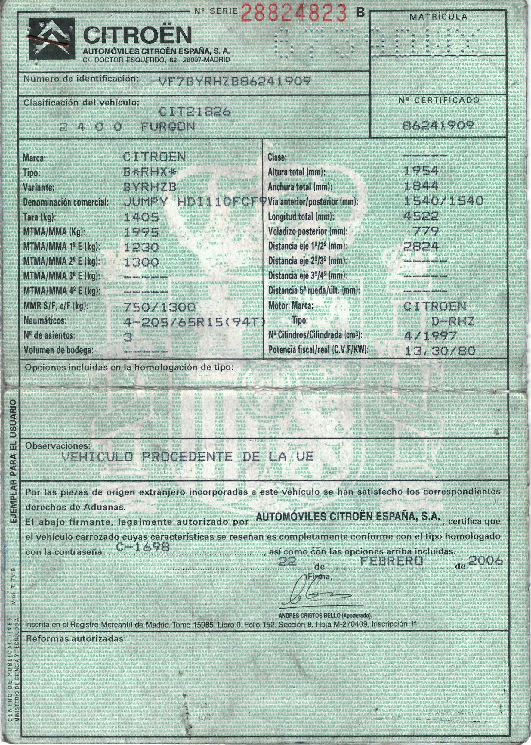 Citroen Jumpy - 2006 - Imagen 9