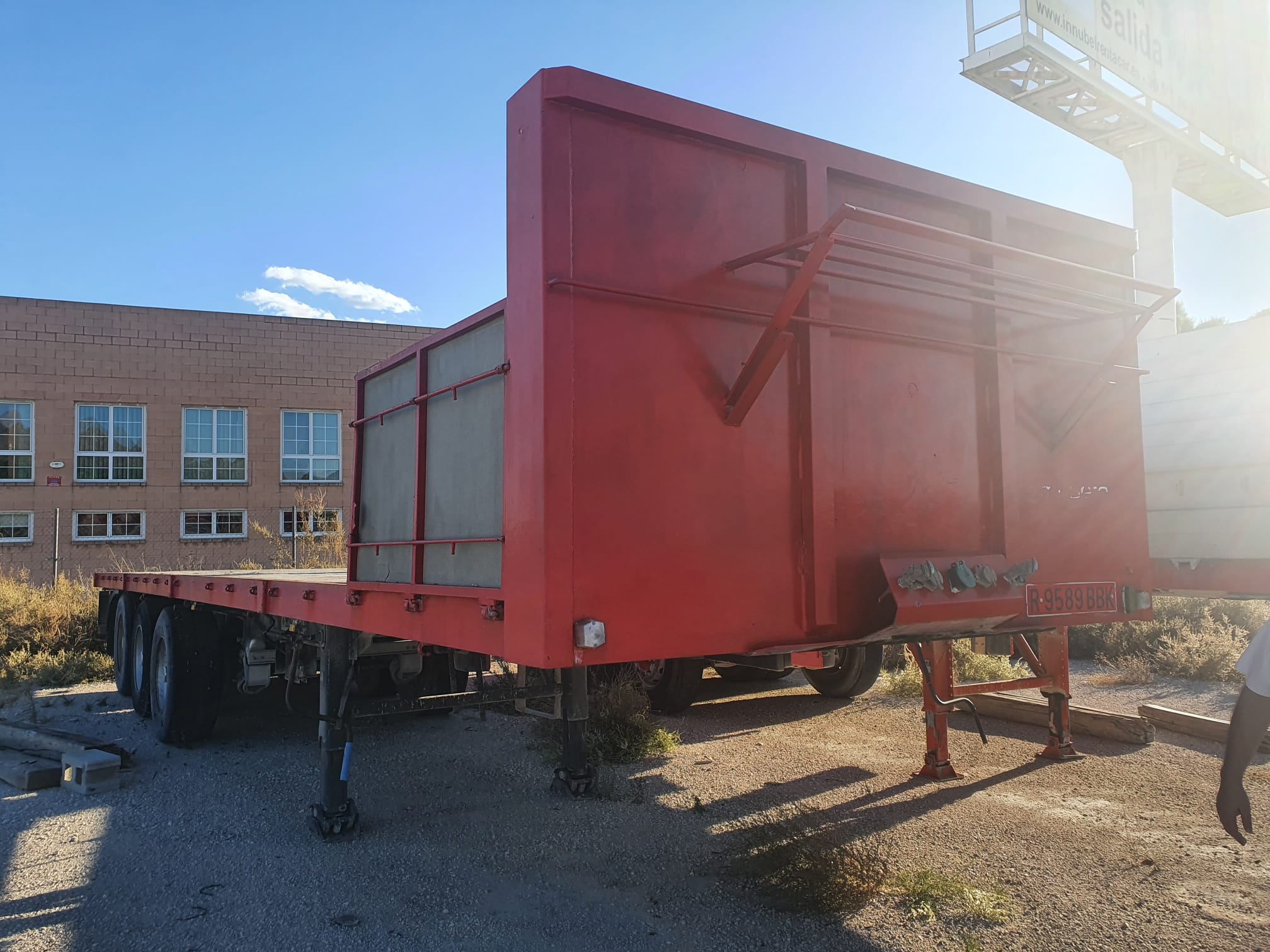 x- VENDIDO - Semirremolque plataforma Mursem Año 2002 - Imagen 2