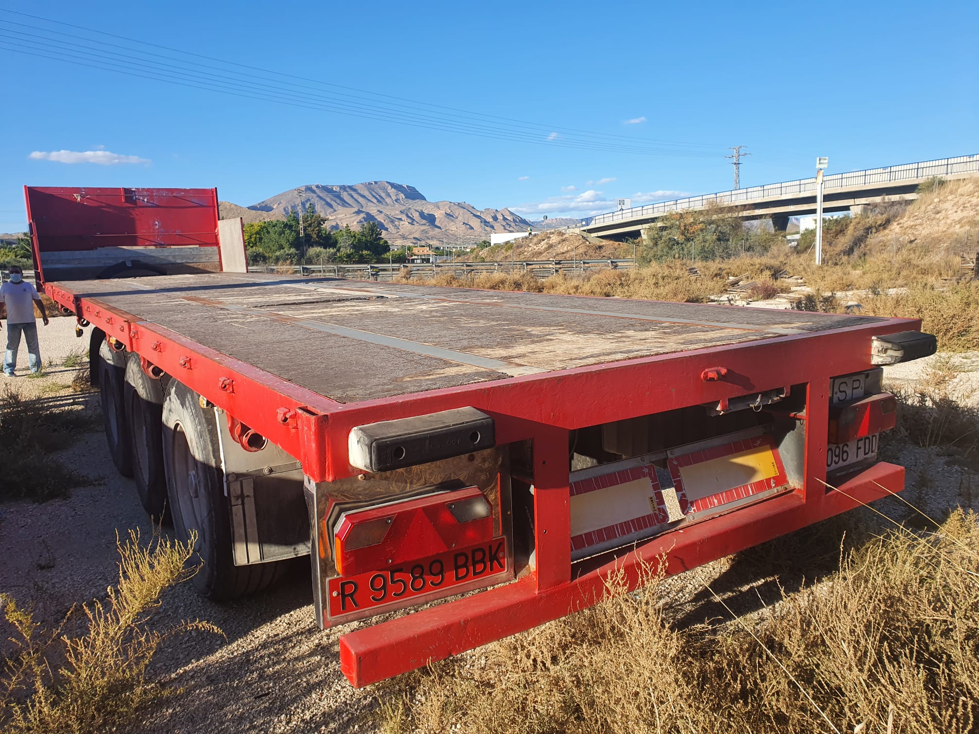 x- VENDIDO - Semirremolque plataforma Mursem Año 2002 - Imagen 4