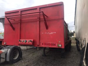 semirremolque plataforma 3 ejes