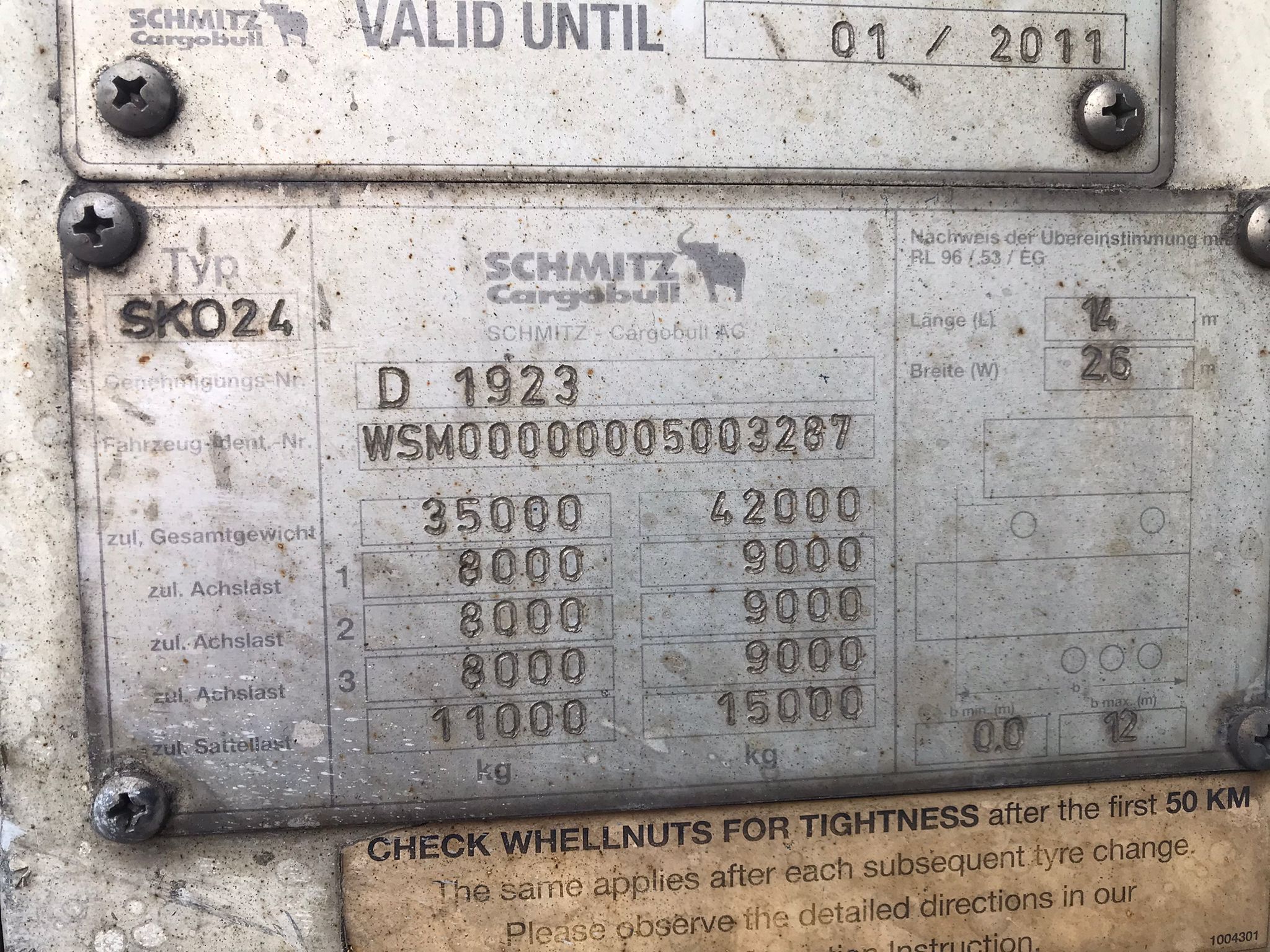 x- VENDIDO - Semirremolque frigorífico Schmitz Año 2005 - Imagen 6