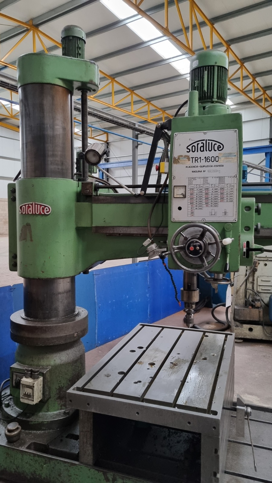 x- VENDIDO - Taladro radial Soraluce TR1-1600 - Imagen 4