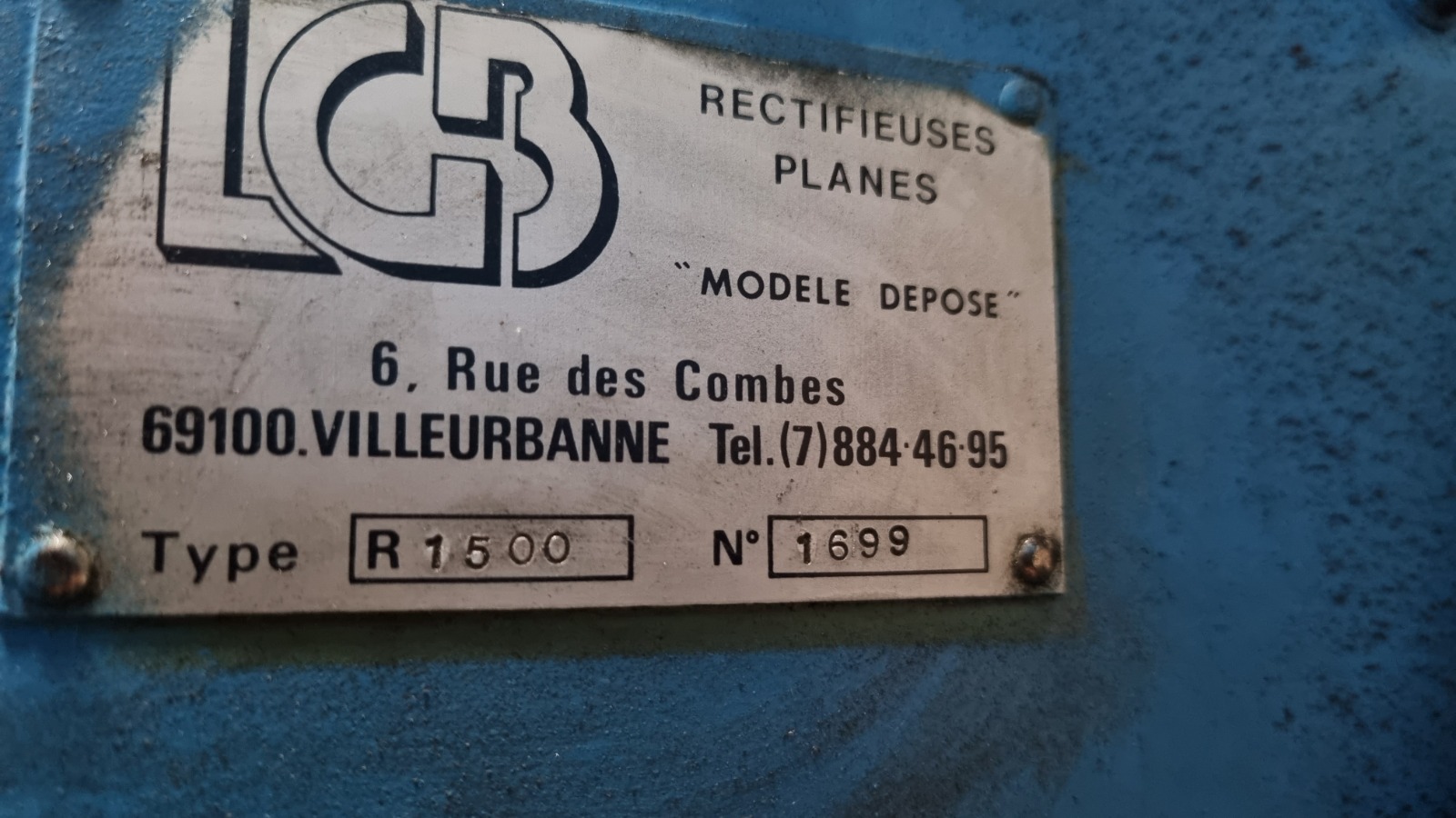 x- VENDIDO - Rectificadora de planos LGB R1500 - Imagen 12