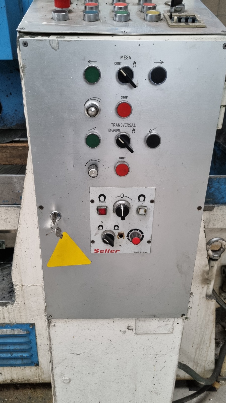 x- VENDIDO - Rectificadora de planos LGB R1500 - Imagen 10