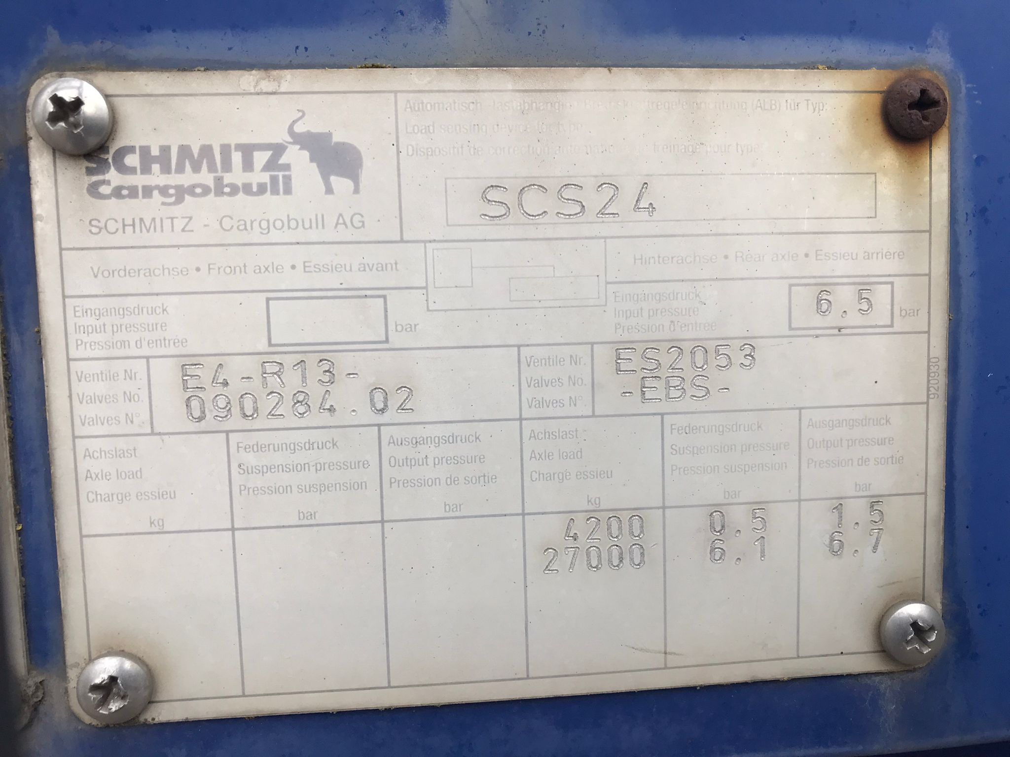 x- VENDIDO - Semirremolque tauliner Schmitz Año 10/2003 - Imagen 11