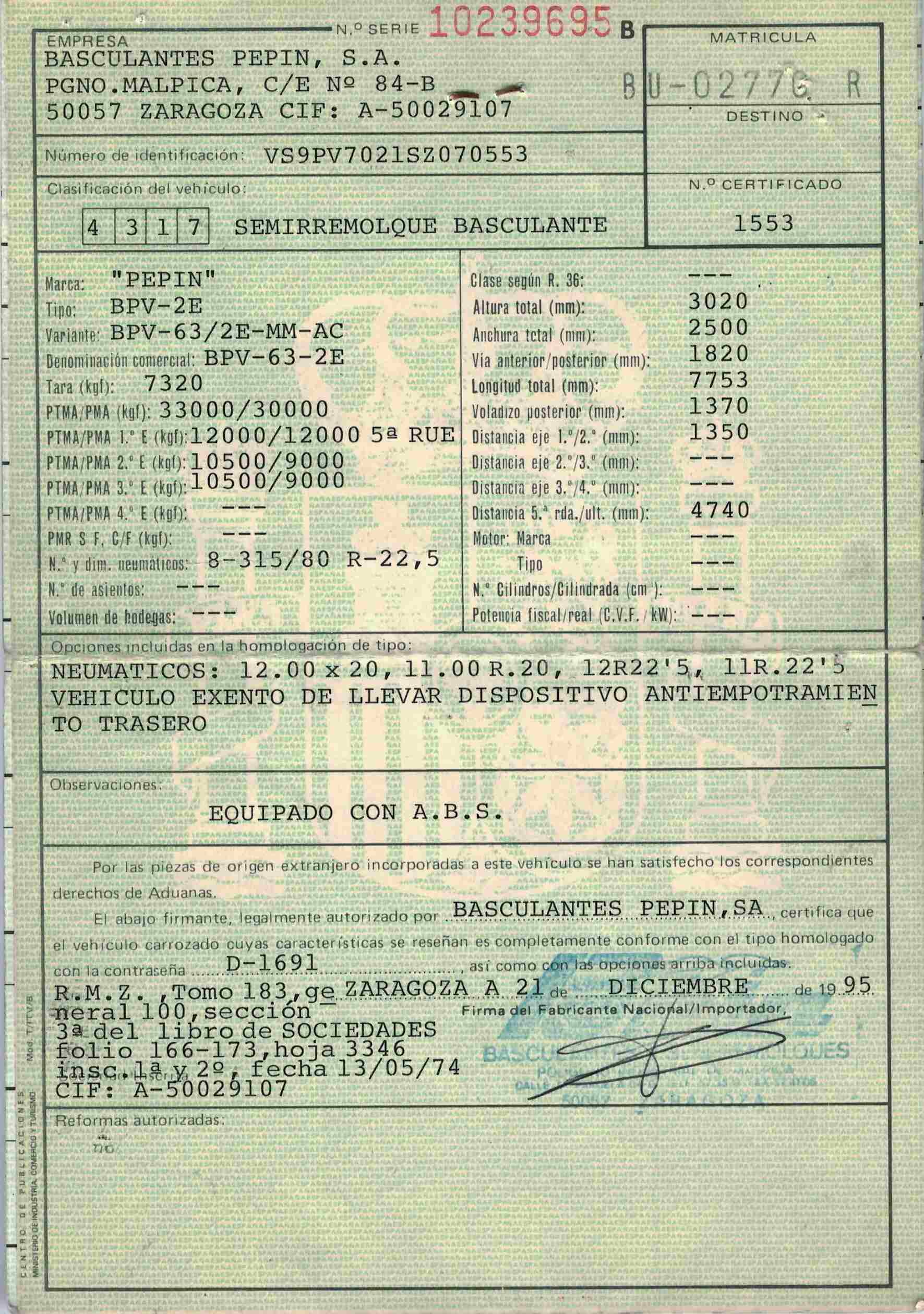 x- VENDIDO - Bañera basculante de hierro Pepin Año 1996 - Imagen 10