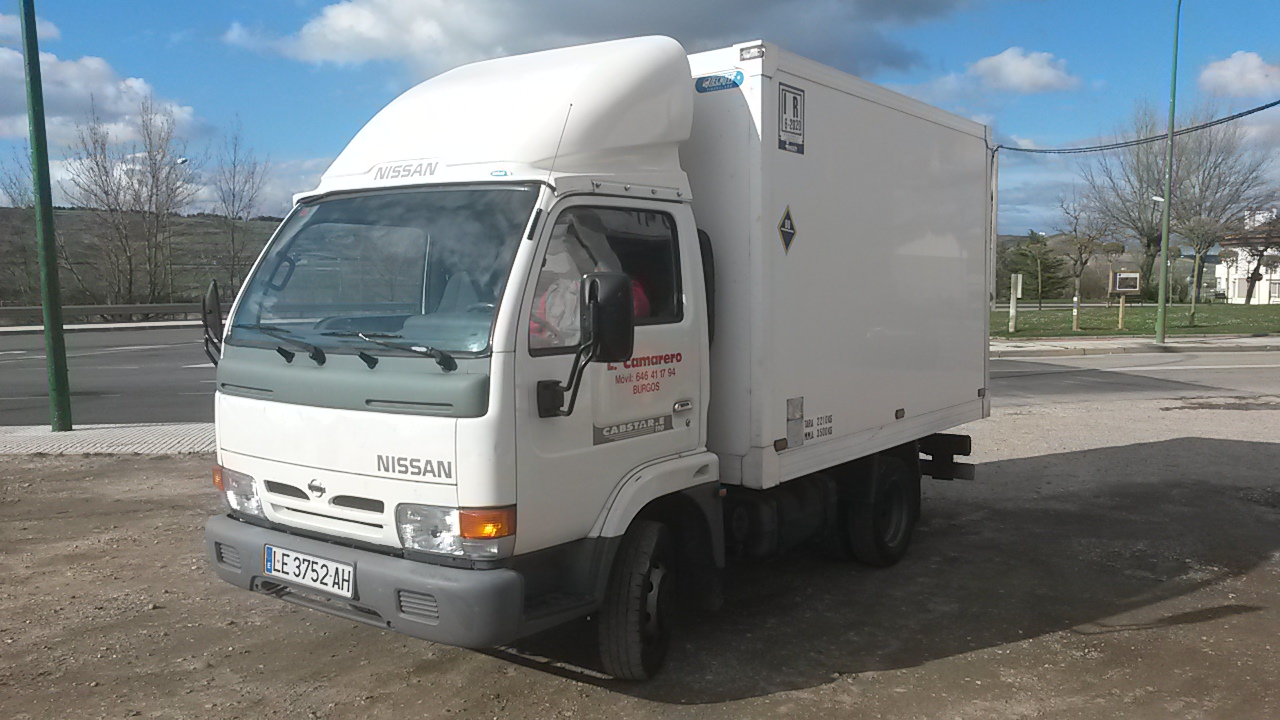 camión caja isotermo