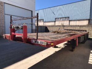 semirremolque plataforma Fruehauf