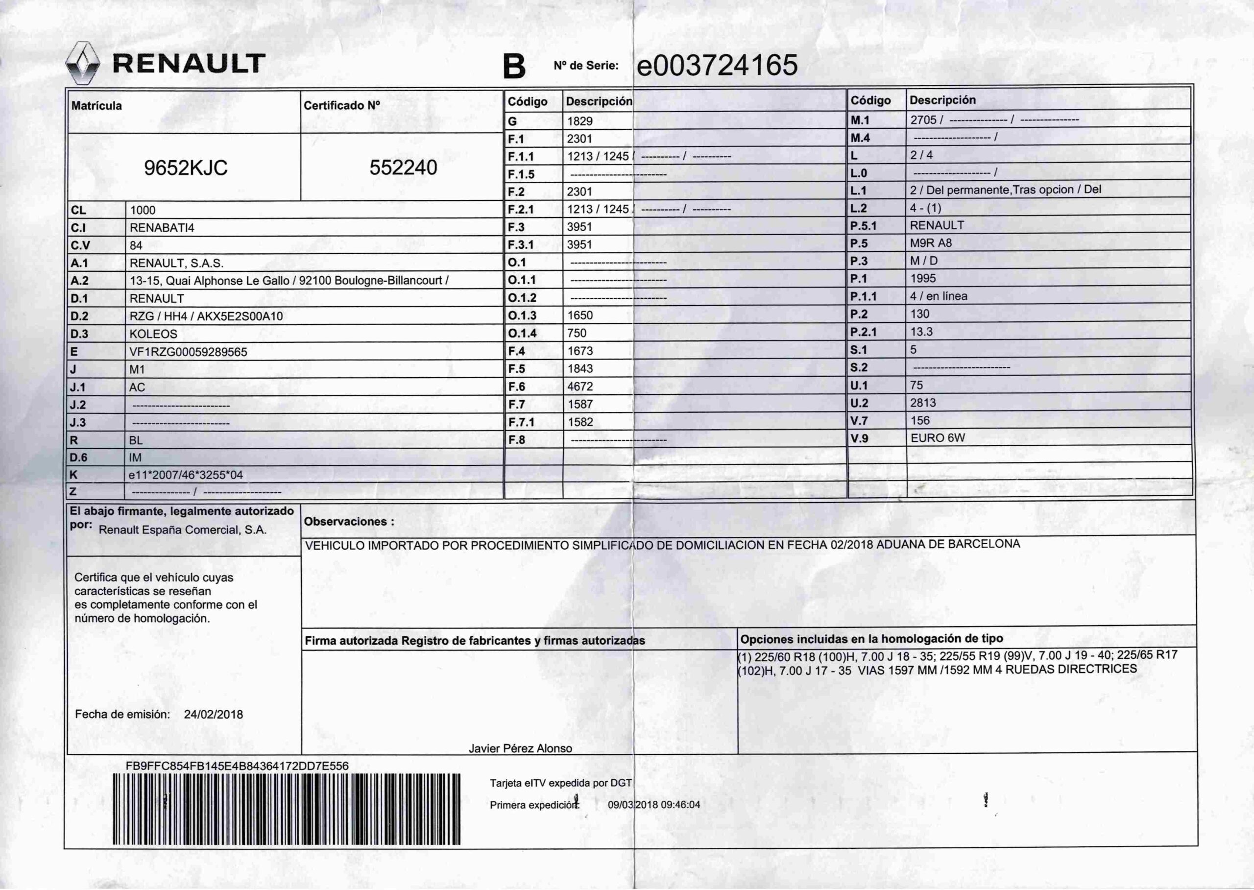 x- VENDIDO - Renault Koleos- 2018 - Imagen 18
