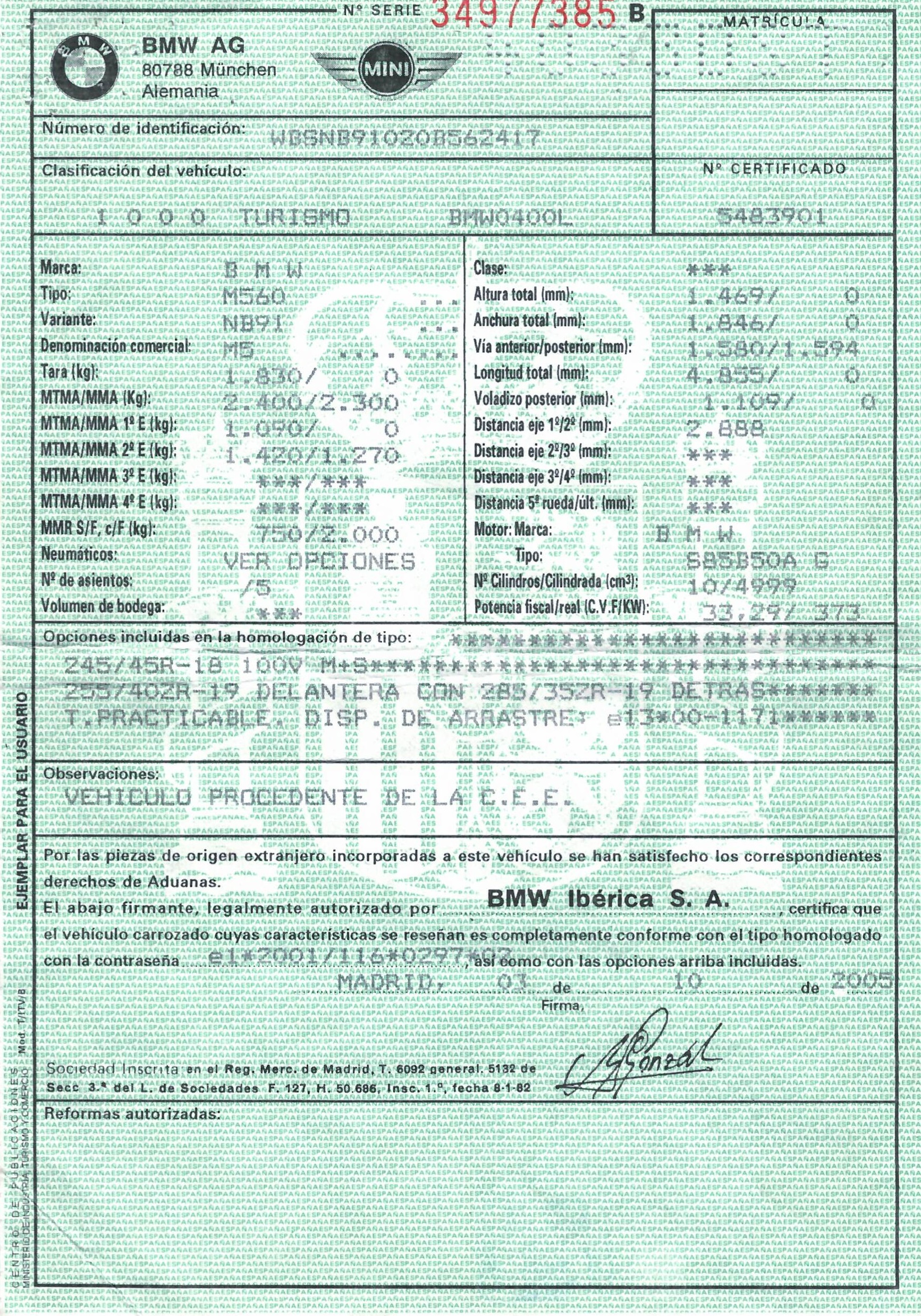 BMW M5 - 2005 - Imagen 16