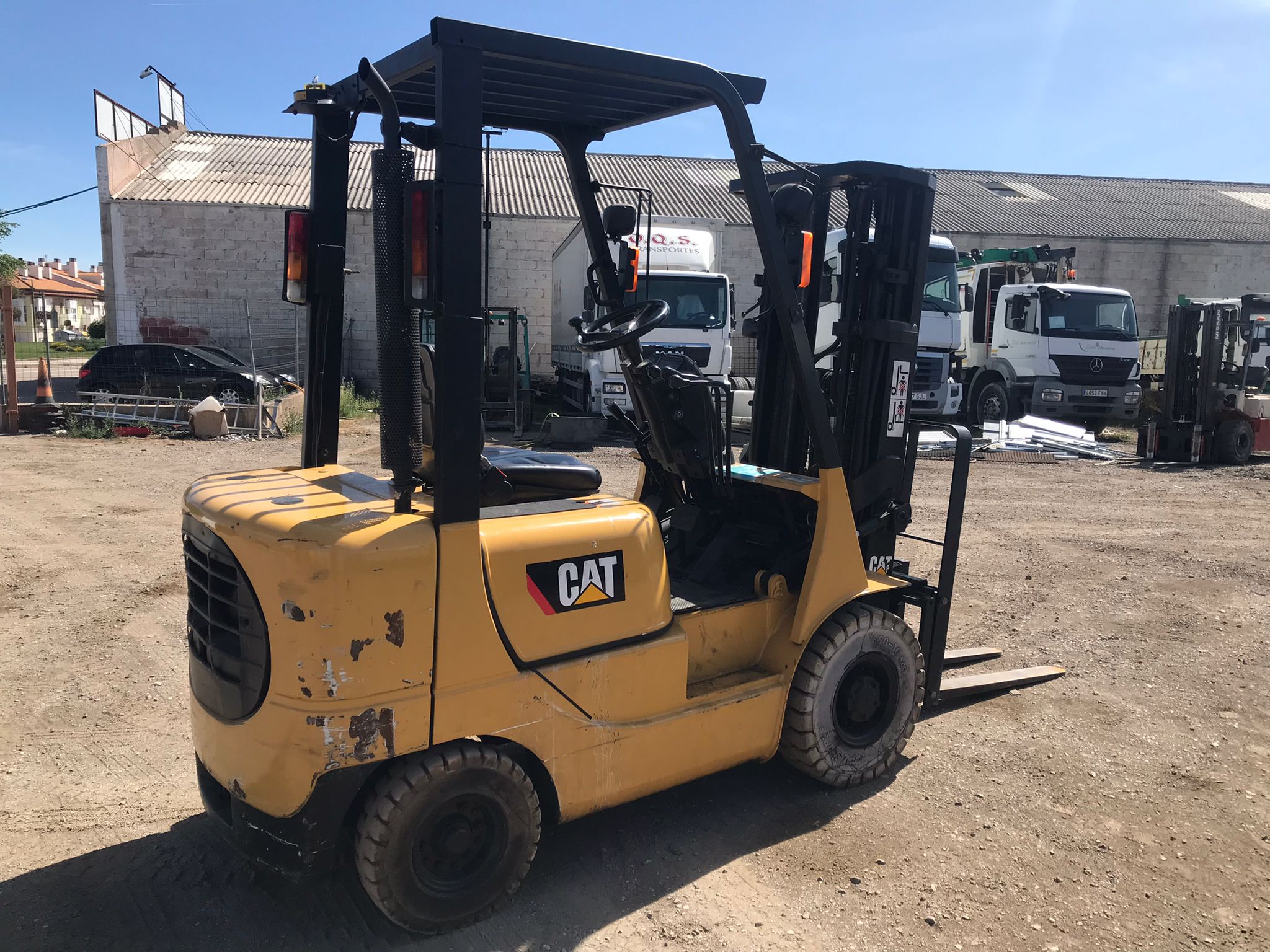 x- VENDIDO - Carretilla elevadora diésel Caterpillar DP18K - Año 2002 - Imagen 3