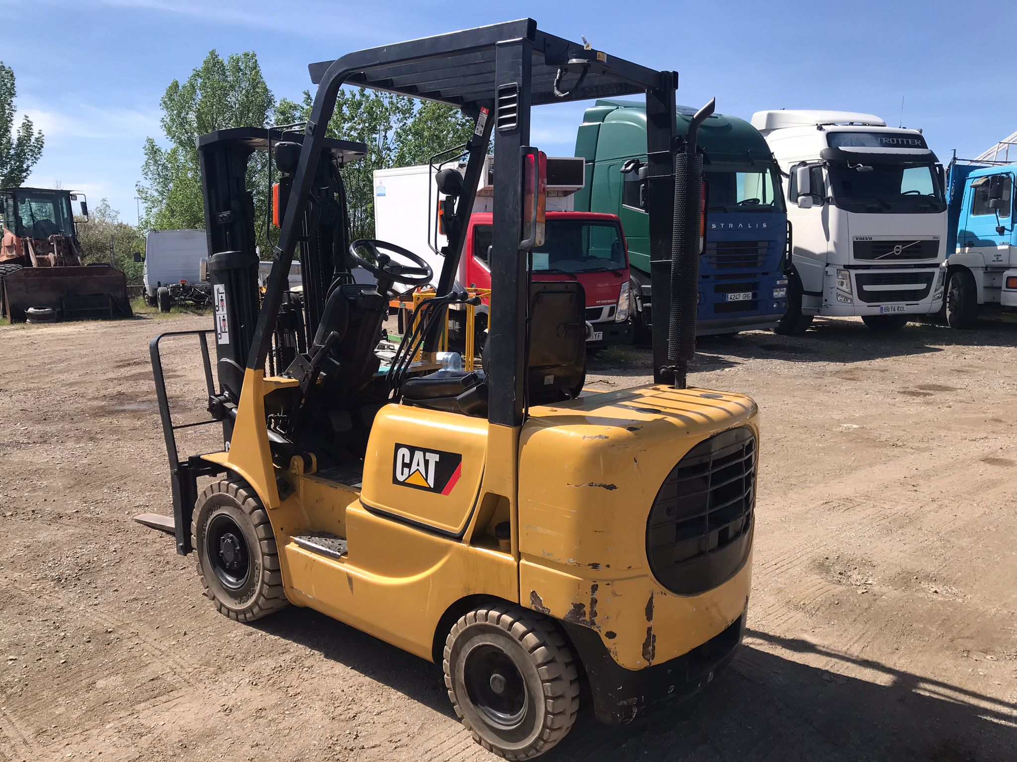 x- VENDIDO - Carretilla elevadora diésel Caterpillar DP18K - Año 2002 - Imagen 4