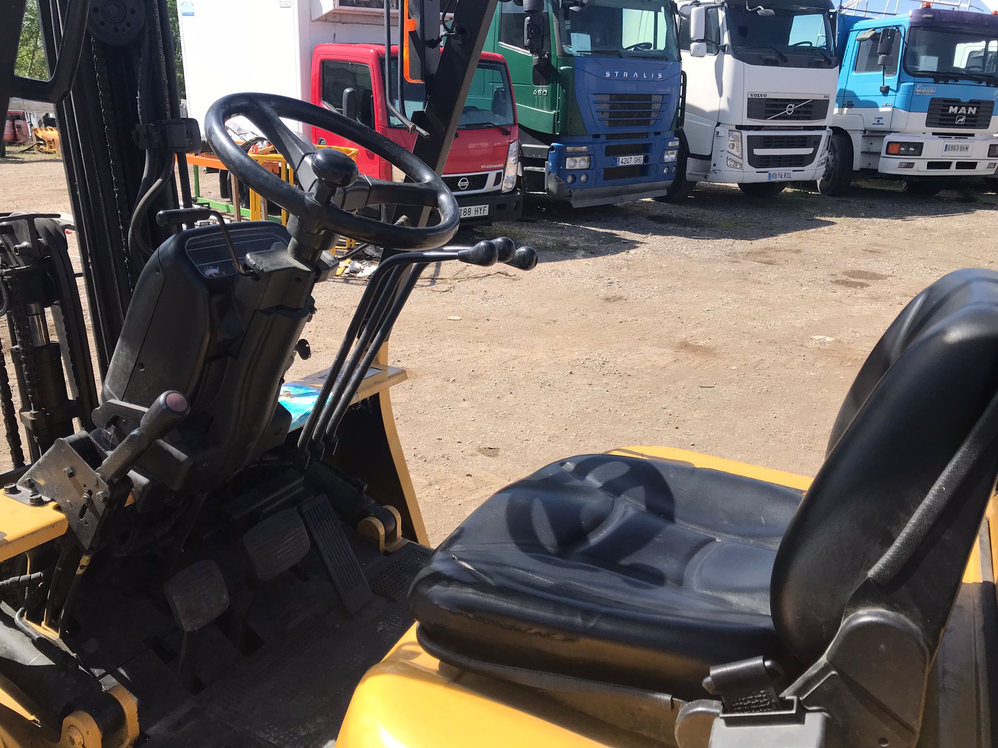 x- VENDIDO - Carretilla elevadora diésel Caterpillar DP18K - Año 2002 - Imagen 13