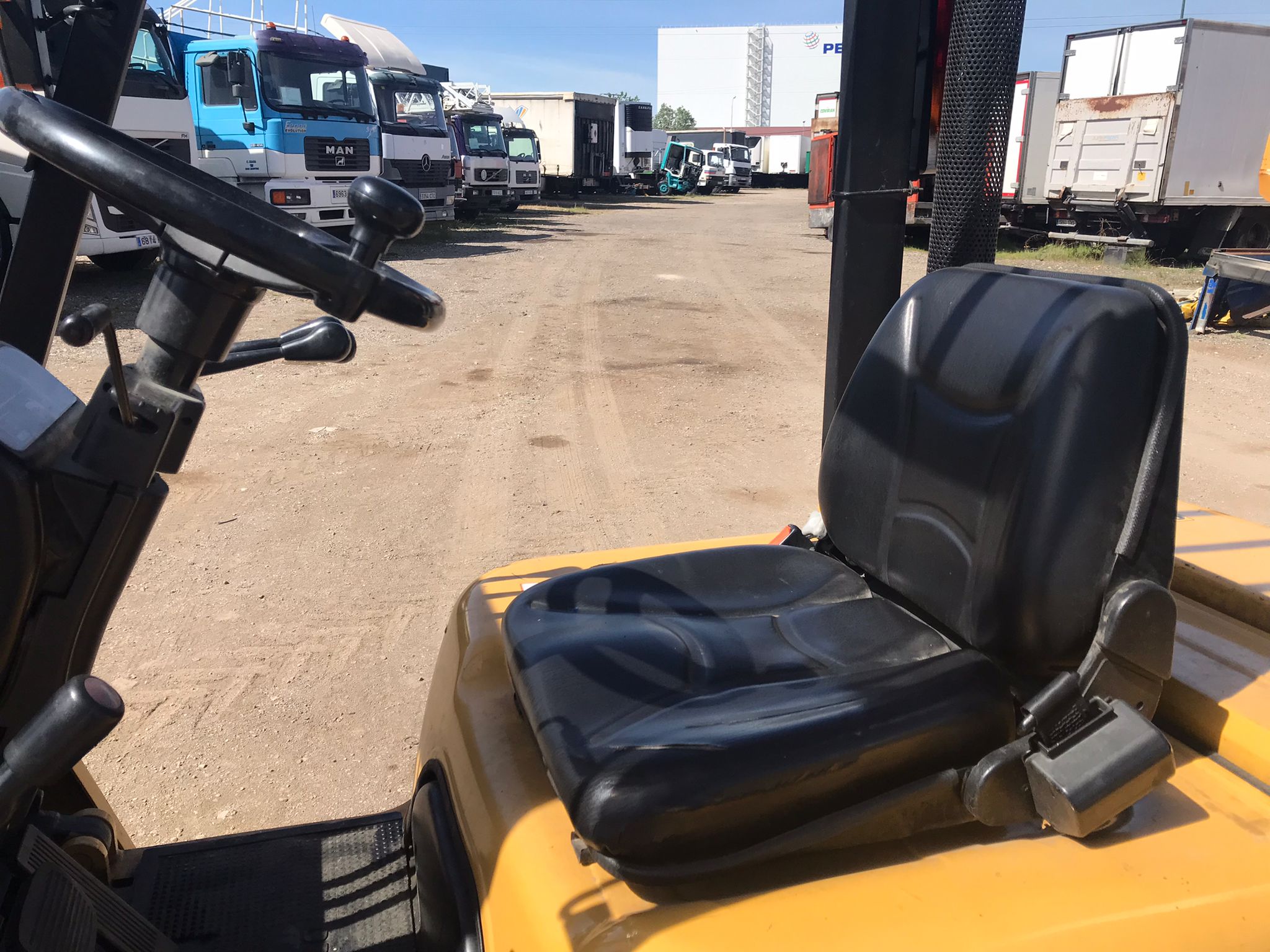 x- VENDIDO - Carretilla elevadora diésel Caterpillar DP18K - Año 2002 - Imagen 12