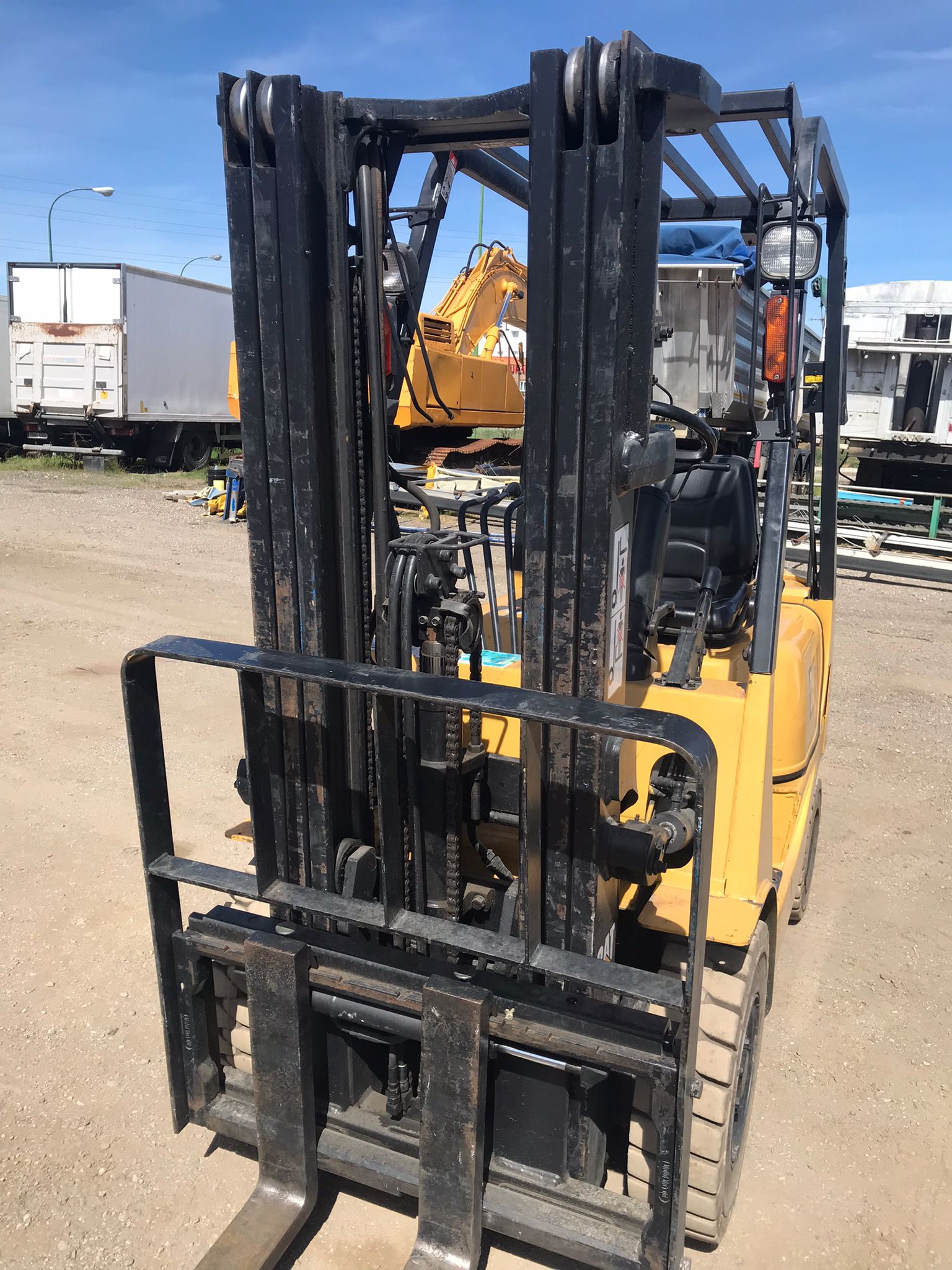 x- VENDIDO - Carretilla elevadora diésel Caterpillar DP18K - Año 2002 - Imagen 9