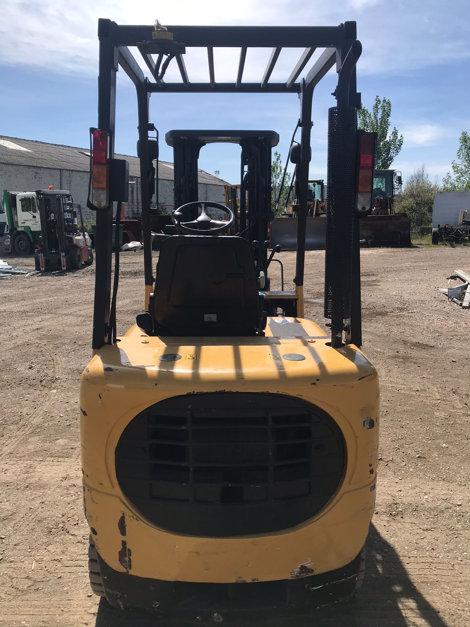 x- VENDIDO - Carretilla elevadora diésel Caterpillar DP18K - Año 2002 - Imagen 7