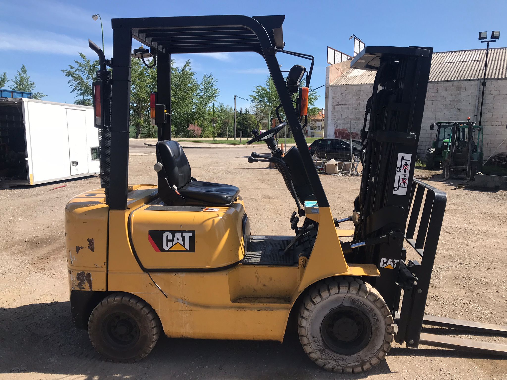 x- VENDIDO - Carretilla elevadora diésel Caterpillar DP18K - Año 2002 - Imagen 5