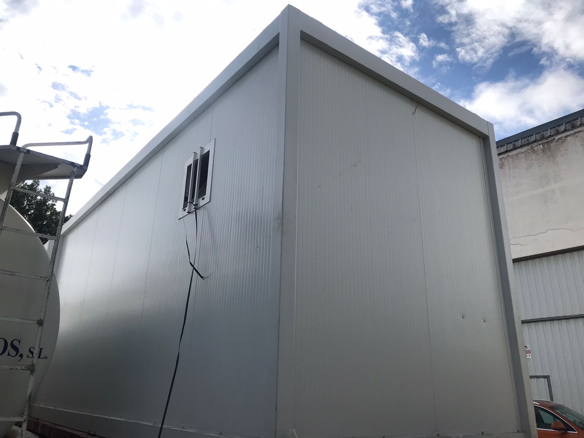 x- VENDIDO - Caseta de obra oficina 2 módulos - Imagen 7