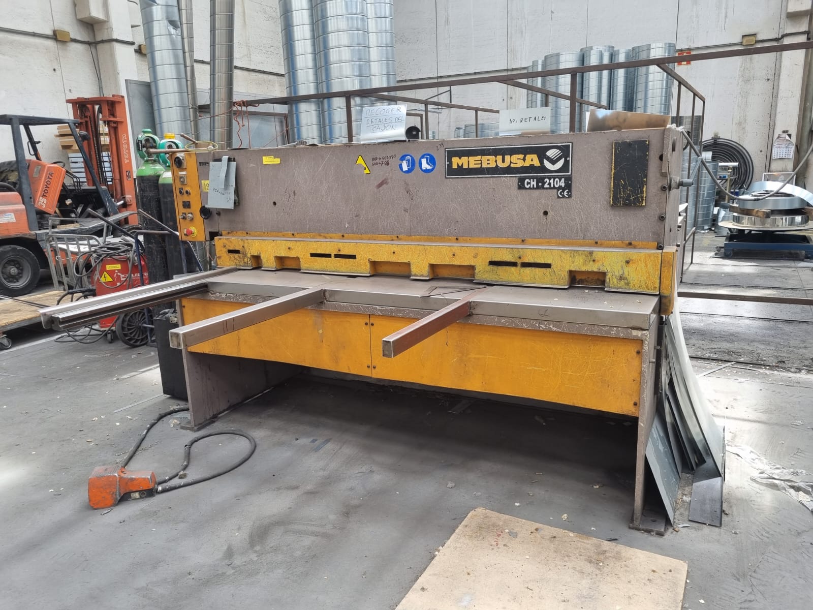 Cizalla hidráulica Mebusa CH 2104 - Imagen 2