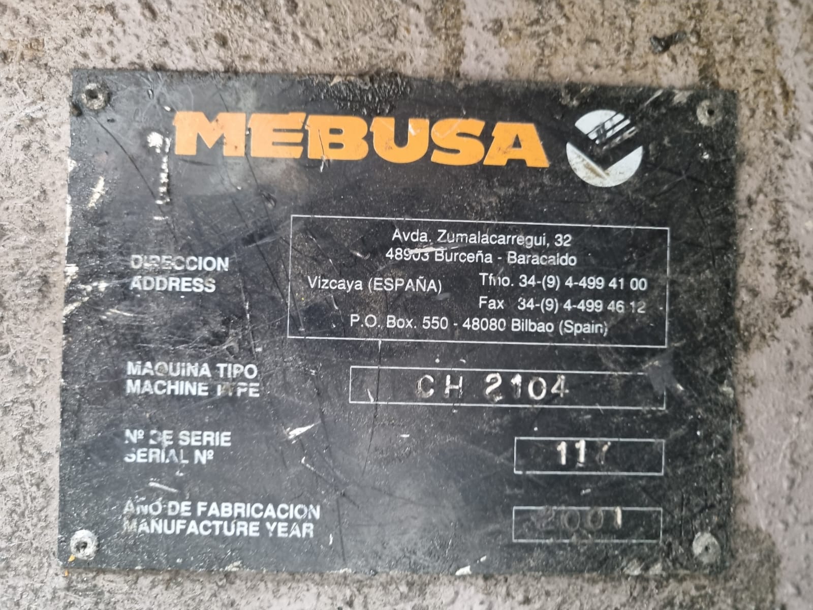 Cizalla hidráulica Mebusa CH 2104 - Imagen 10