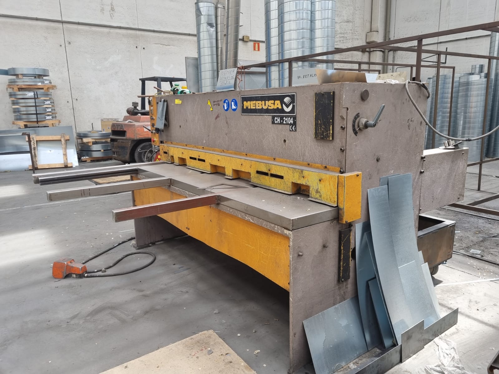 Cizalla hidráulica Mebusa CH 2104 - Imagen 3