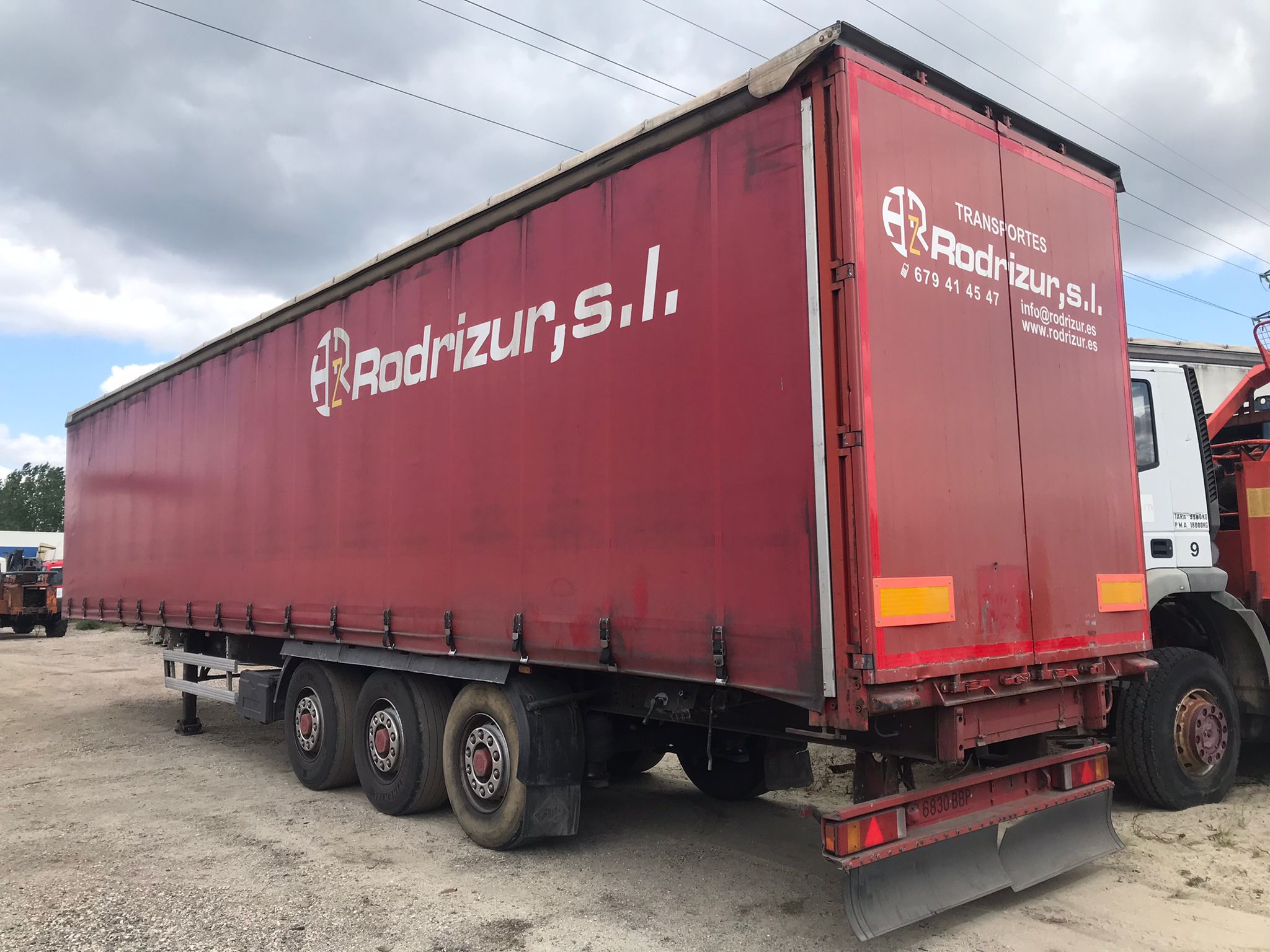 x- VENDIDO - Semirremolque tauliner Samro Año 2004 - Imagen 4