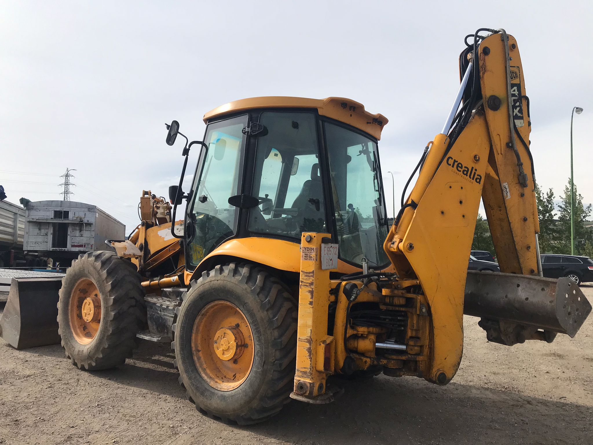 x- VENDIDO - Retroexcavadora mixta JCB 4CX-4WS - 2005 - Imagen 3