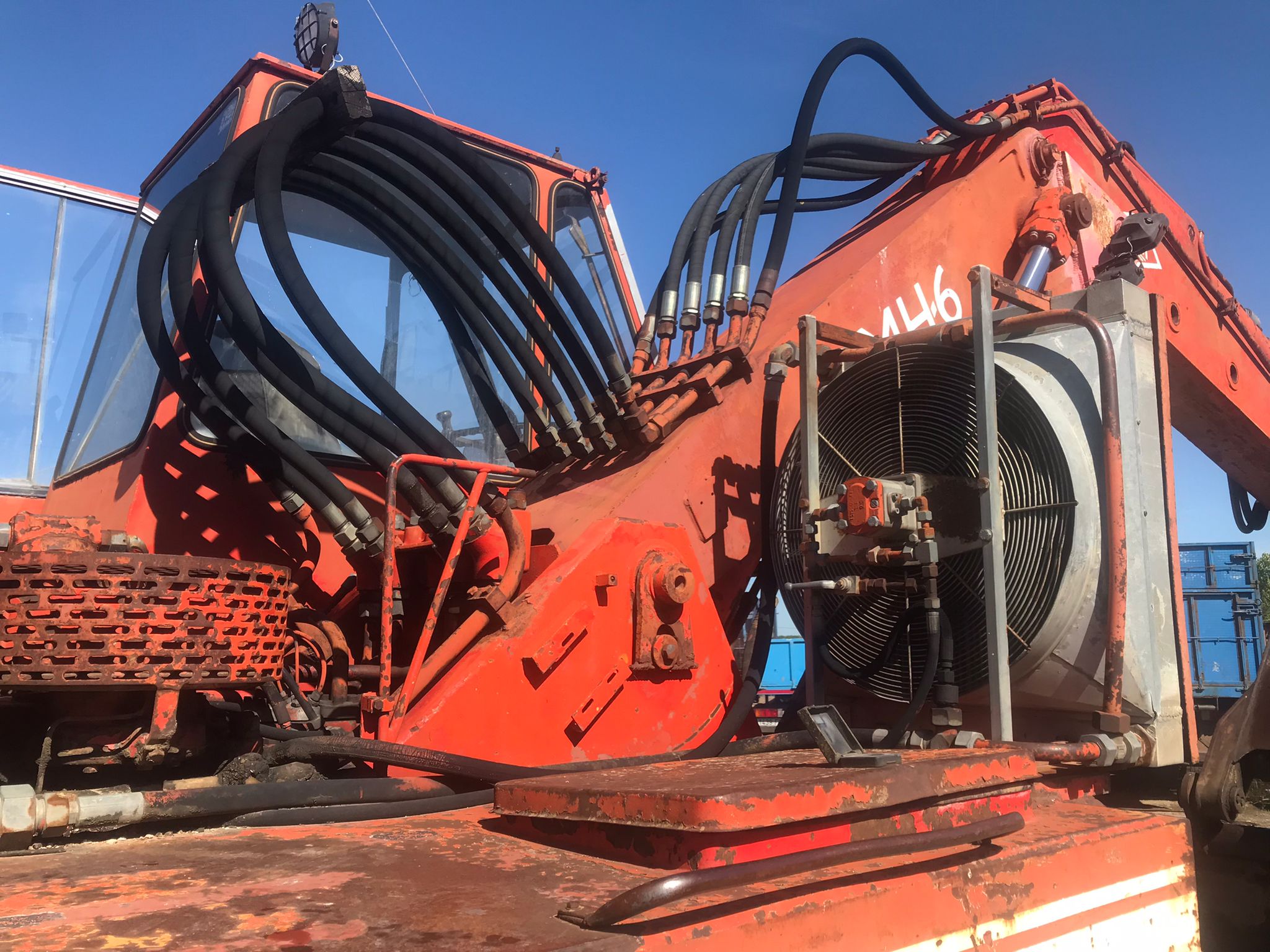 x- VENDIDO - Retroexcavadora de ruedas O&K MH-6 - 1983 - Imagen 10