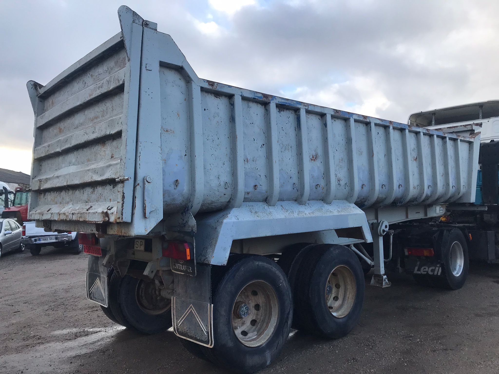 x- VENDIDO - Bañera basculante de hierro Gontrailer Año 2000 - Imagen 2