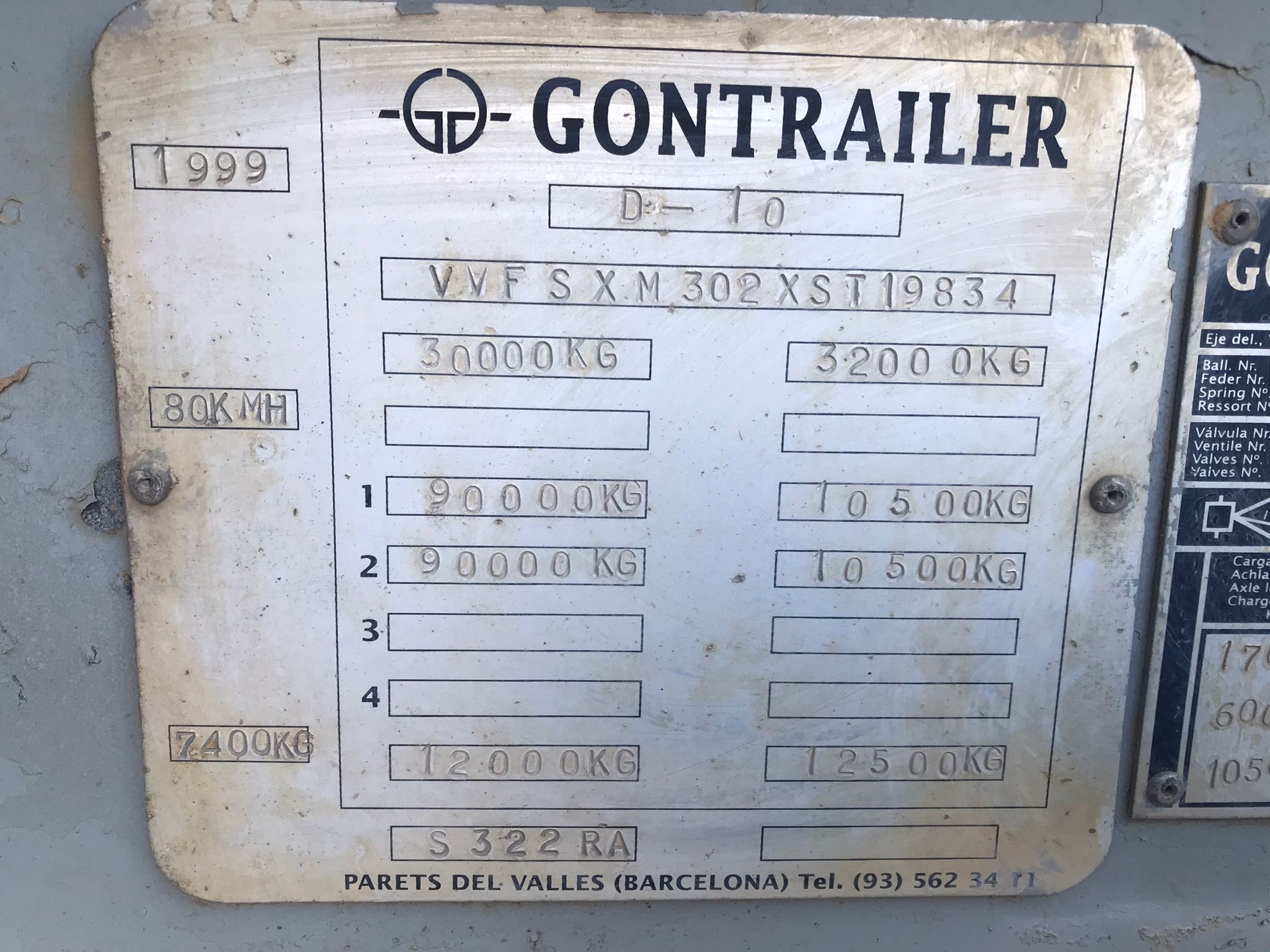 x- VENDIDO - Bañera basculante de hierro Gontrailer Año 2000 - Imagen 14