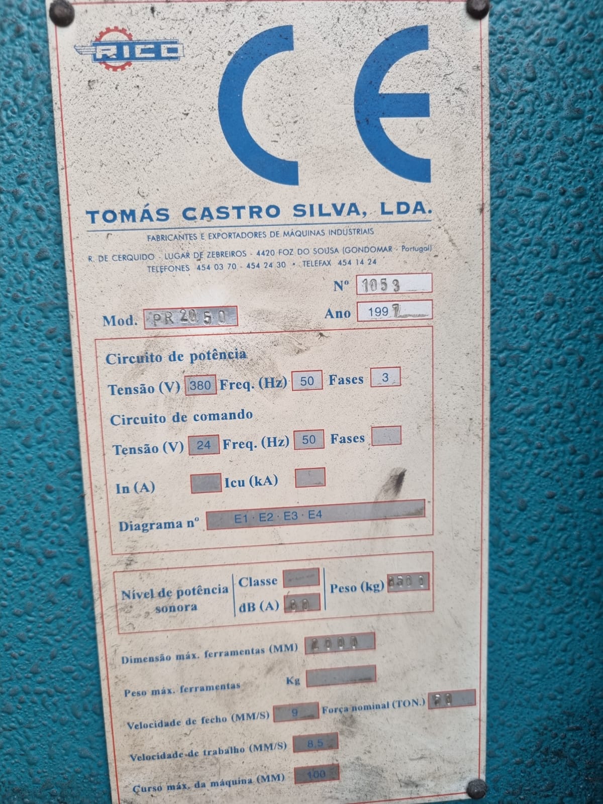 Plegadora de chapa Rico PR 20 50 - Imagen 9