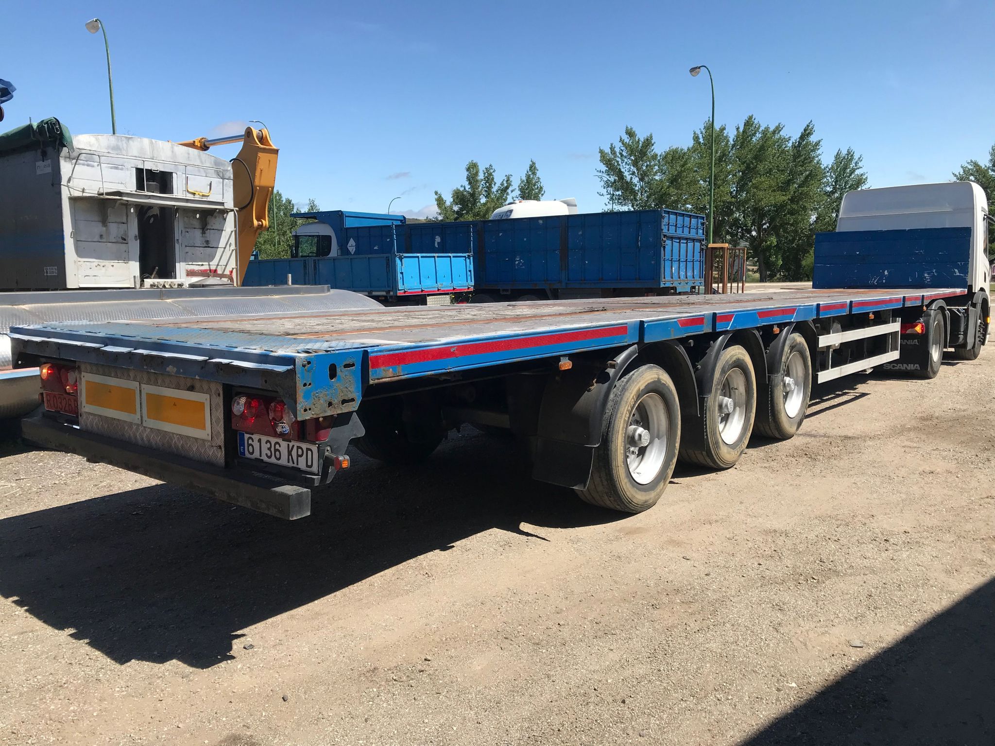 x- VENDIDO - Semirremolque plataforma Lecitrailer Año 2000 - Imagen 3