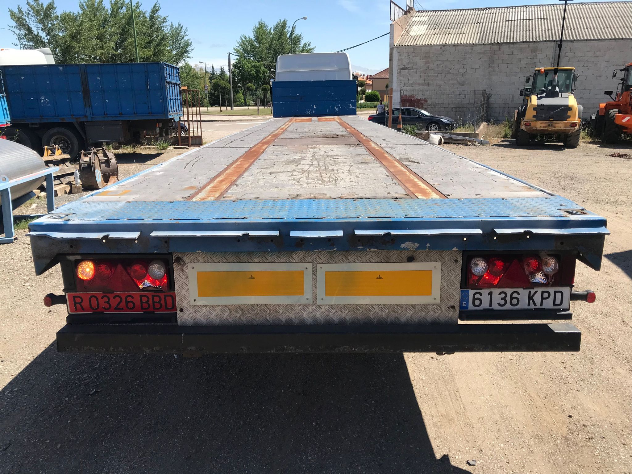 x- VENDIDO - Semirremolque plataforma Lecitrailer Año 2000 - Imagen 6