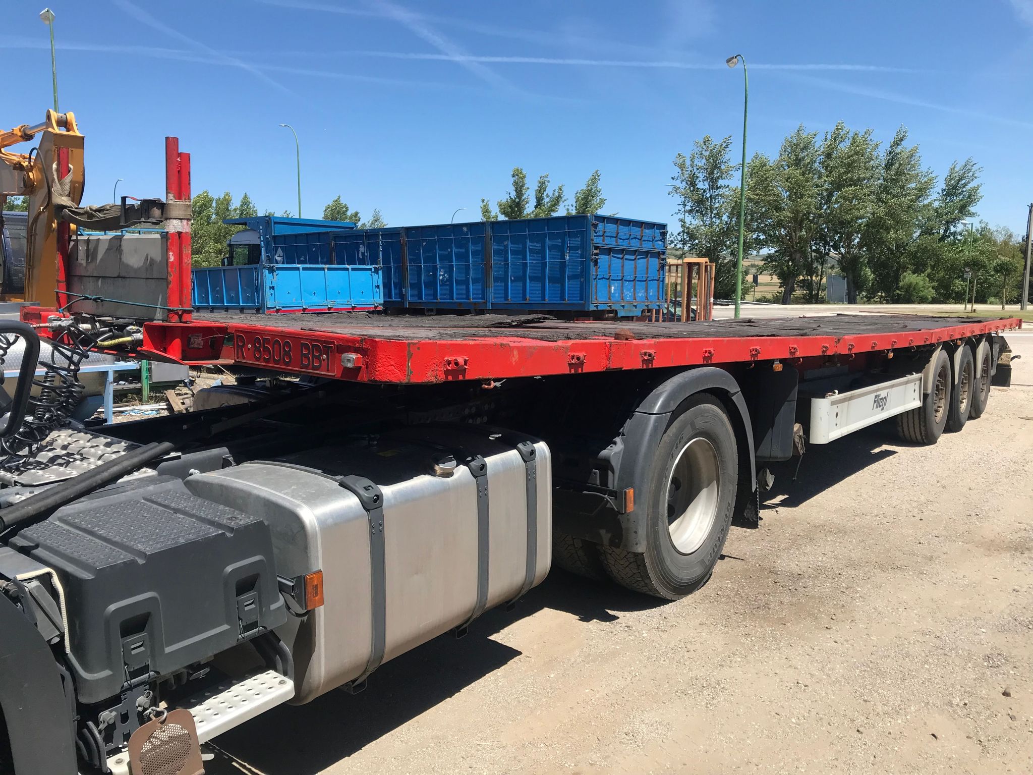semirremolque plataforma Fliegl