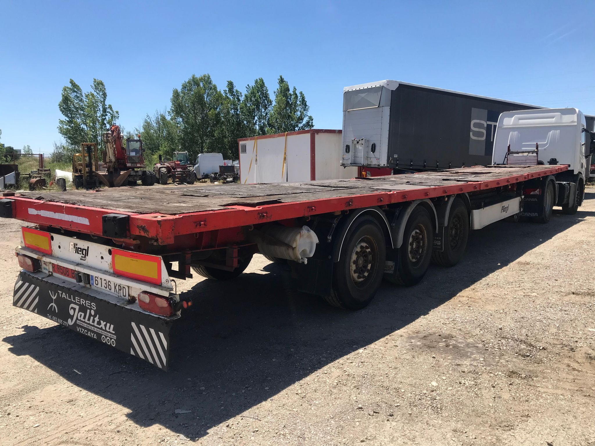semirremolque plataforma Fliegl