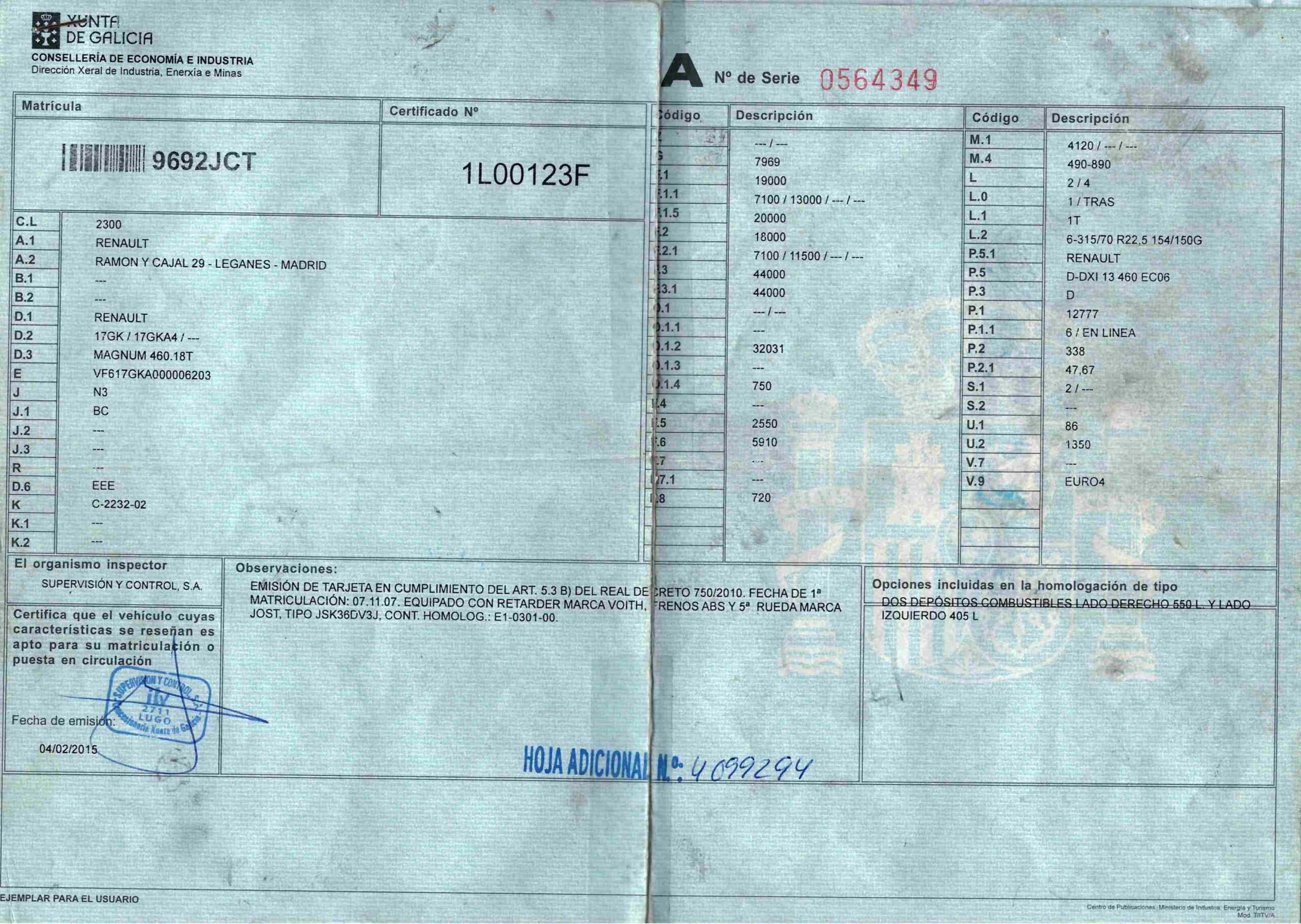 x- VENDIDO - Renault Magnum 460.18T - 2008 - Imagen 10