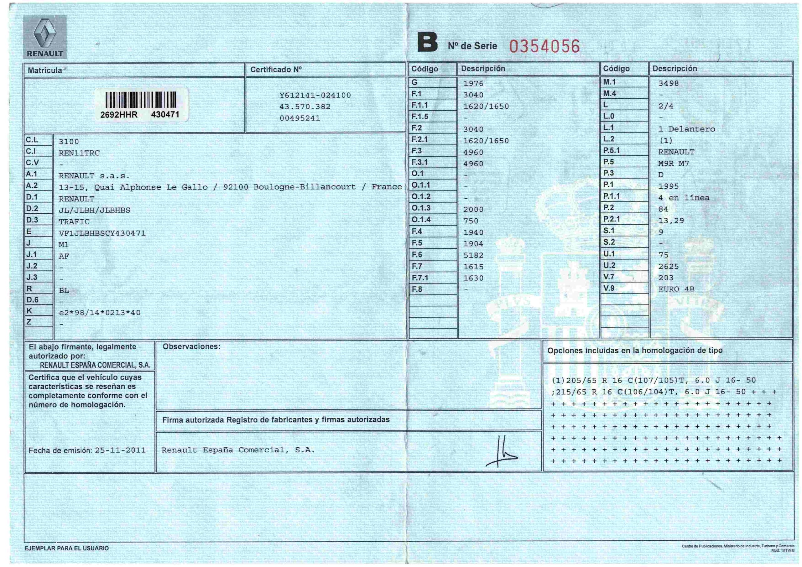 x- VENDIDO - Renault Trafic - 2011 - Imagen 17