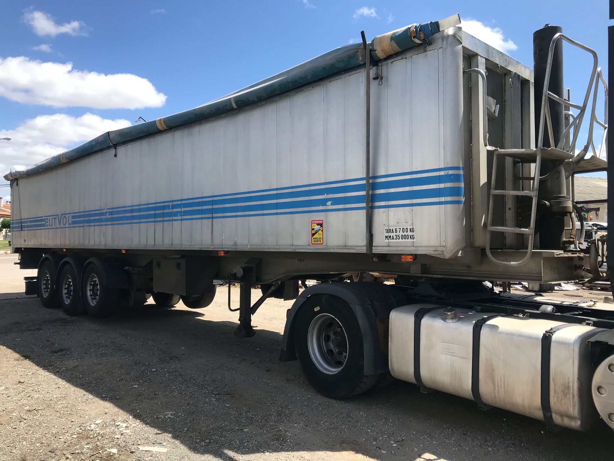 x- VENDIDO - Bañera basculante de aluminio Leciñena - 2000 - Imagen 2