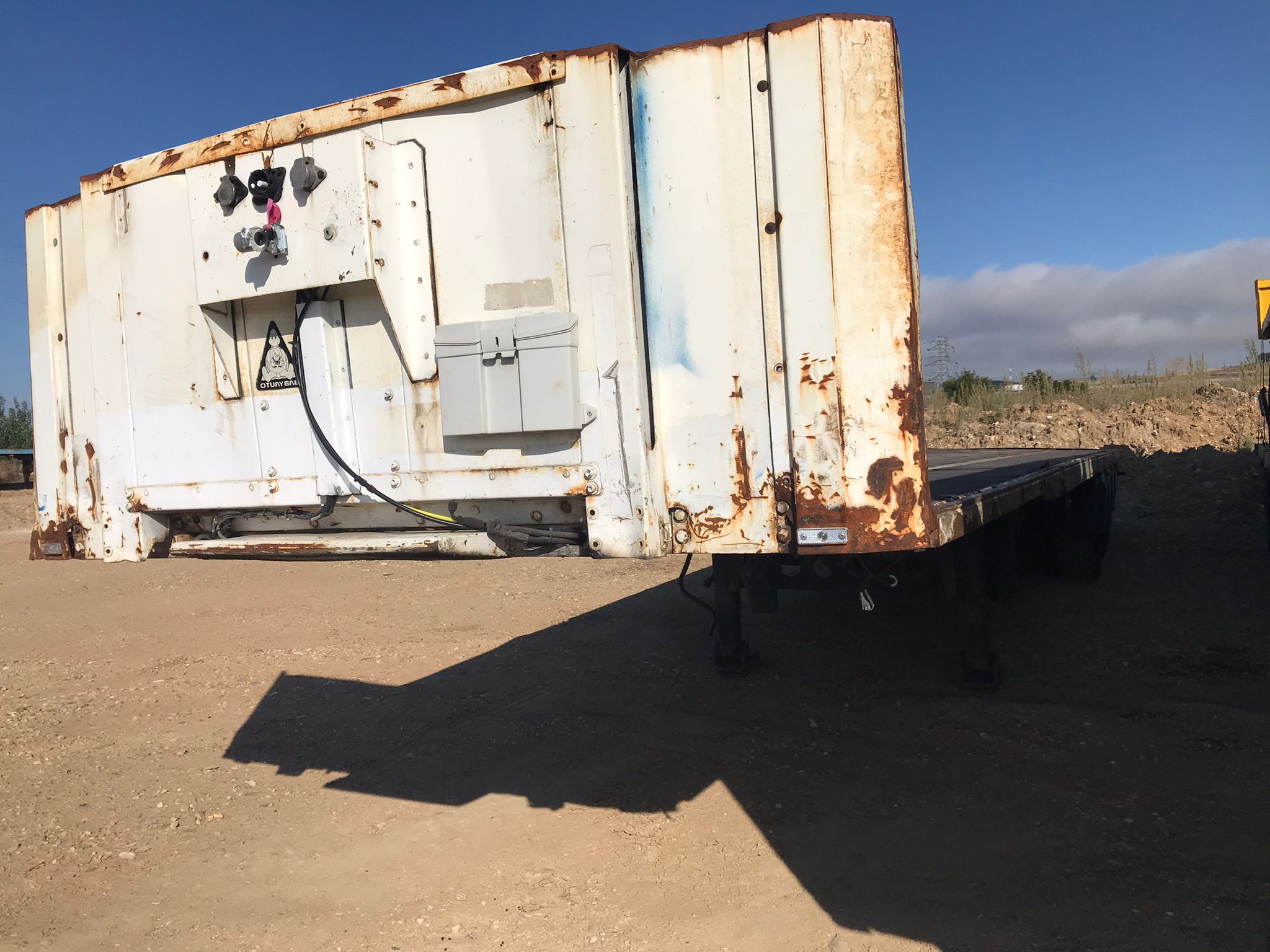 semirremolque plataforma